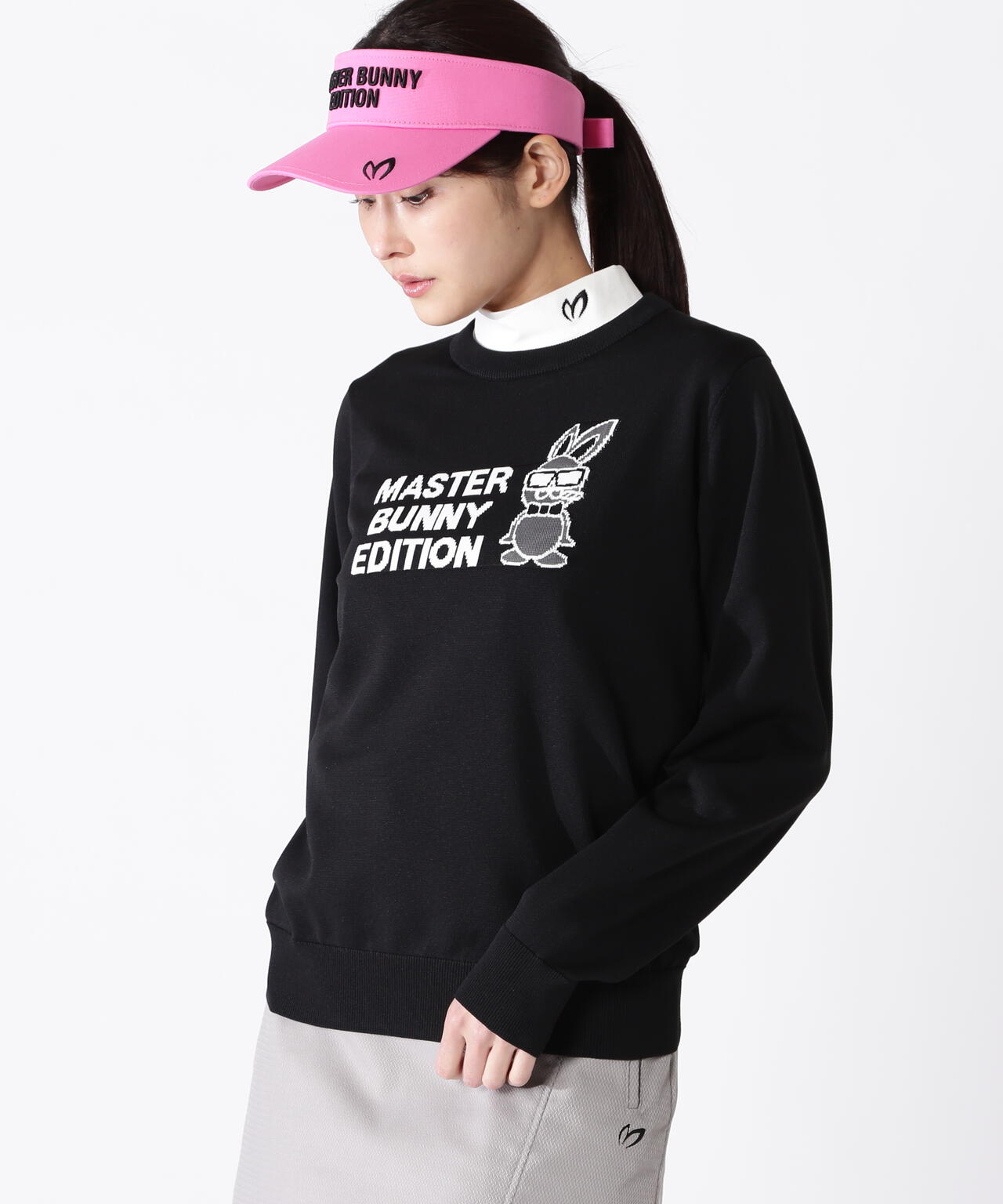 【SWAGGY BUNNY】クルーネックニットプルオーバー