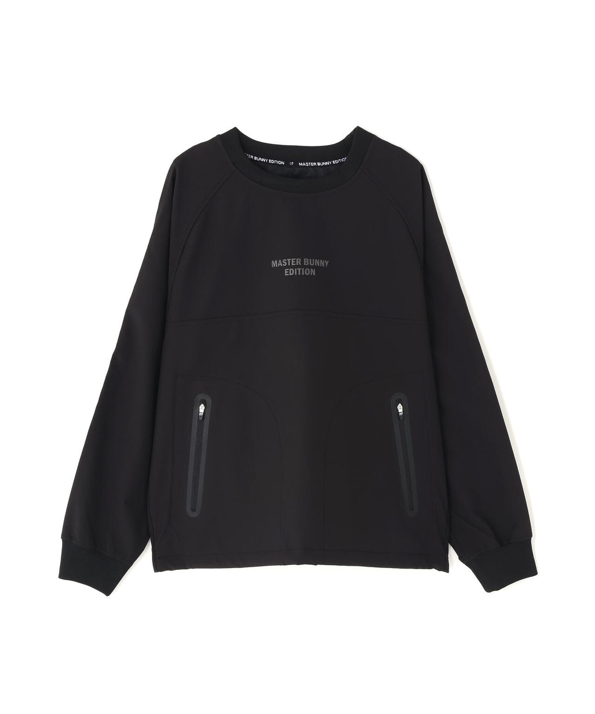 ポリストレッチクルーネックプルオーバー ＜無地＞ (WOMENS)