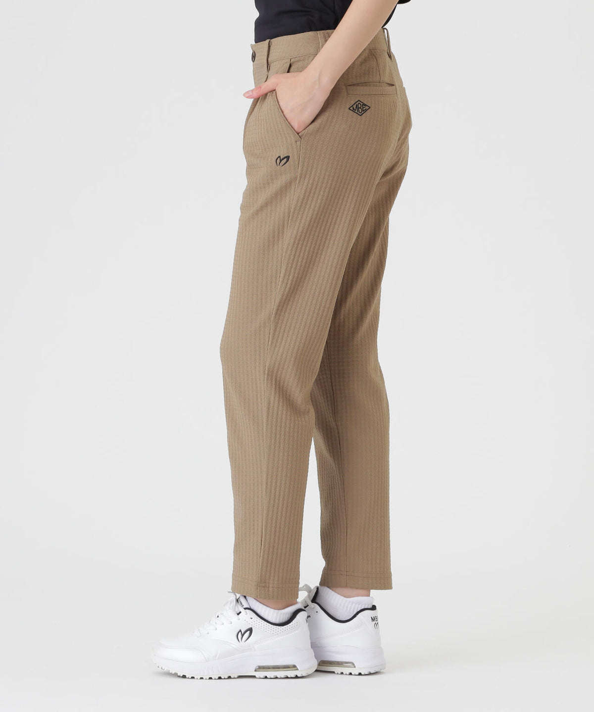 ニット千鳥パンツ (WOMENS)