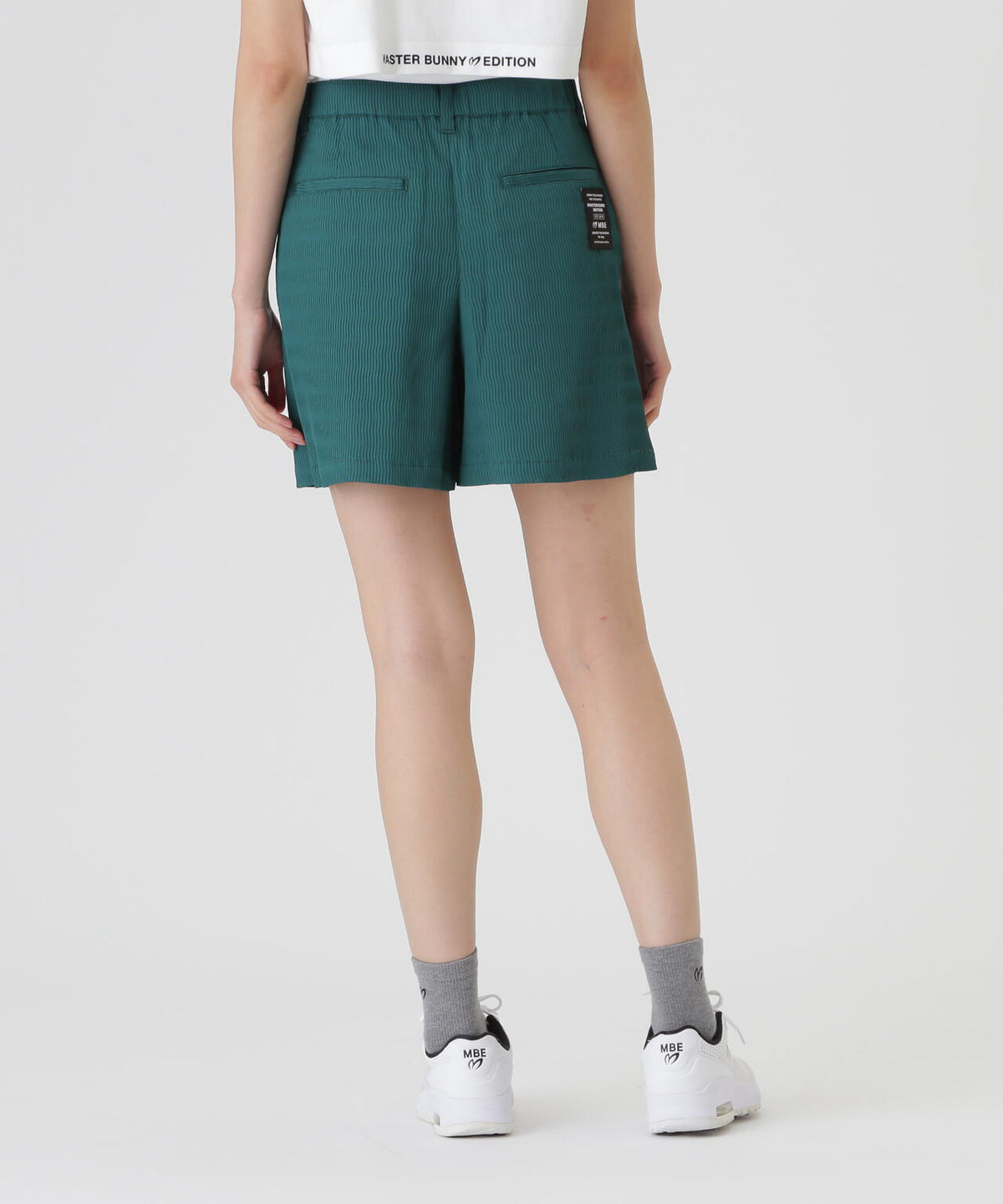 ストライプウェーブショートパンツ (WOMENS)