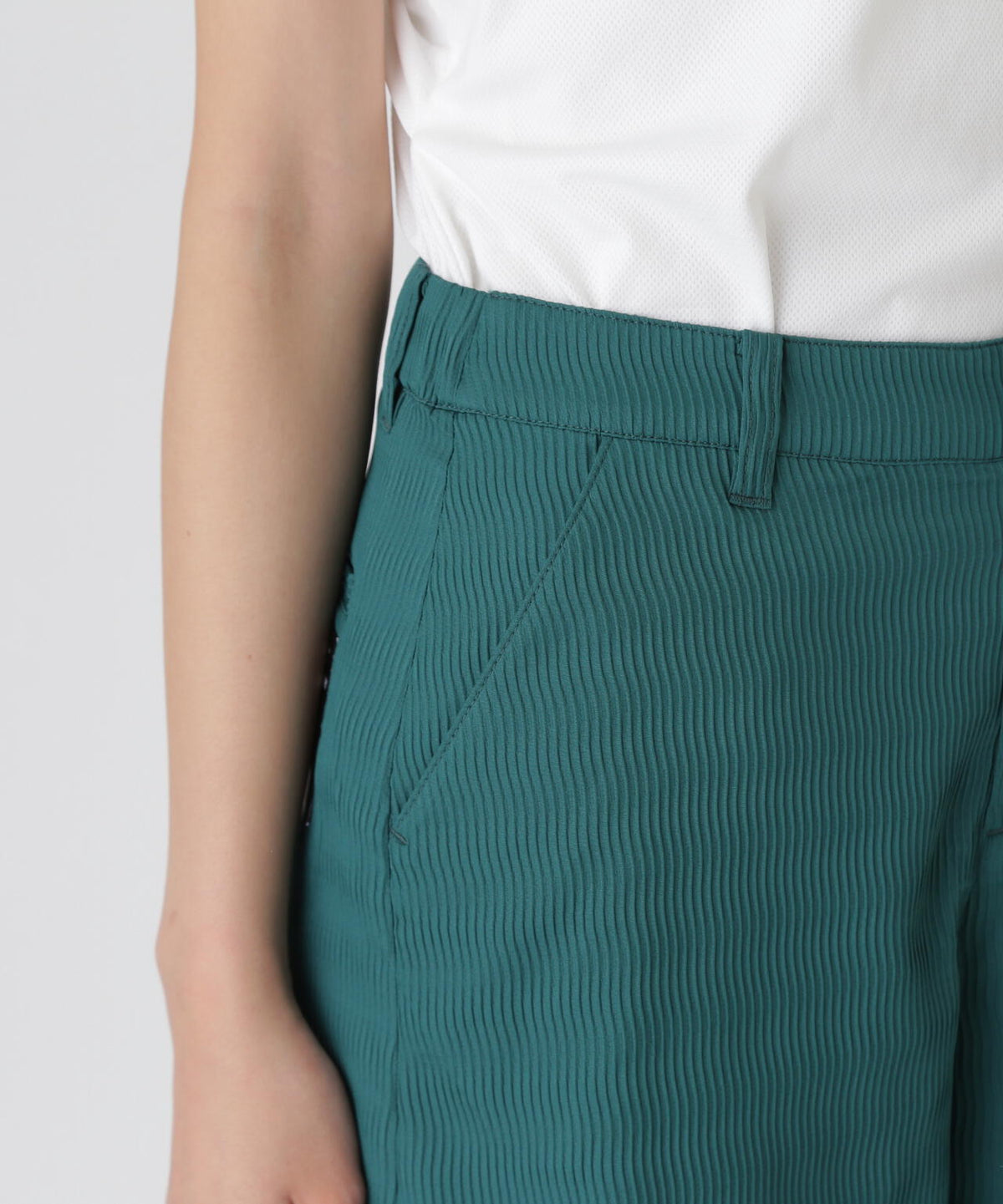 ストライプウェーブショートパンツ (WOMENS)