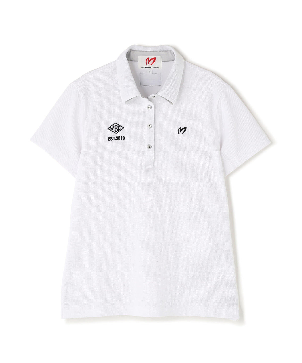 針抜きメッシュ半袖ポロシャツ (WOMENS)