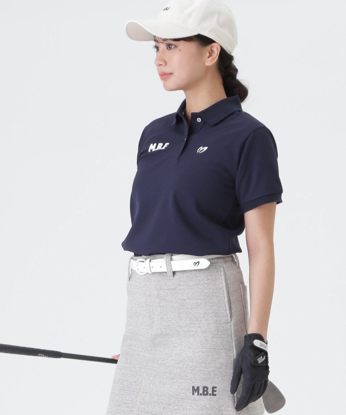 [VINTAGE CASUAL]スワギー半袖ポロシャツ (WOMENS)