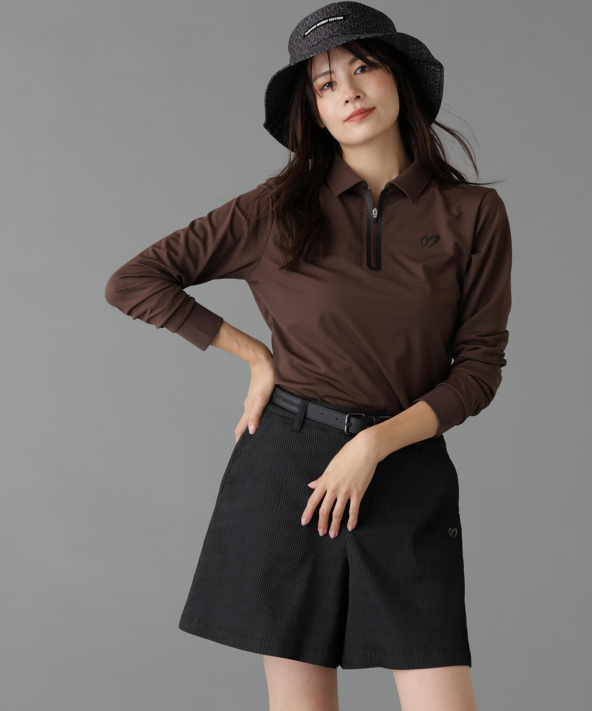 Height : 160 Bust : 80 Waist : 58 Hips : 83 着用サイズ：1