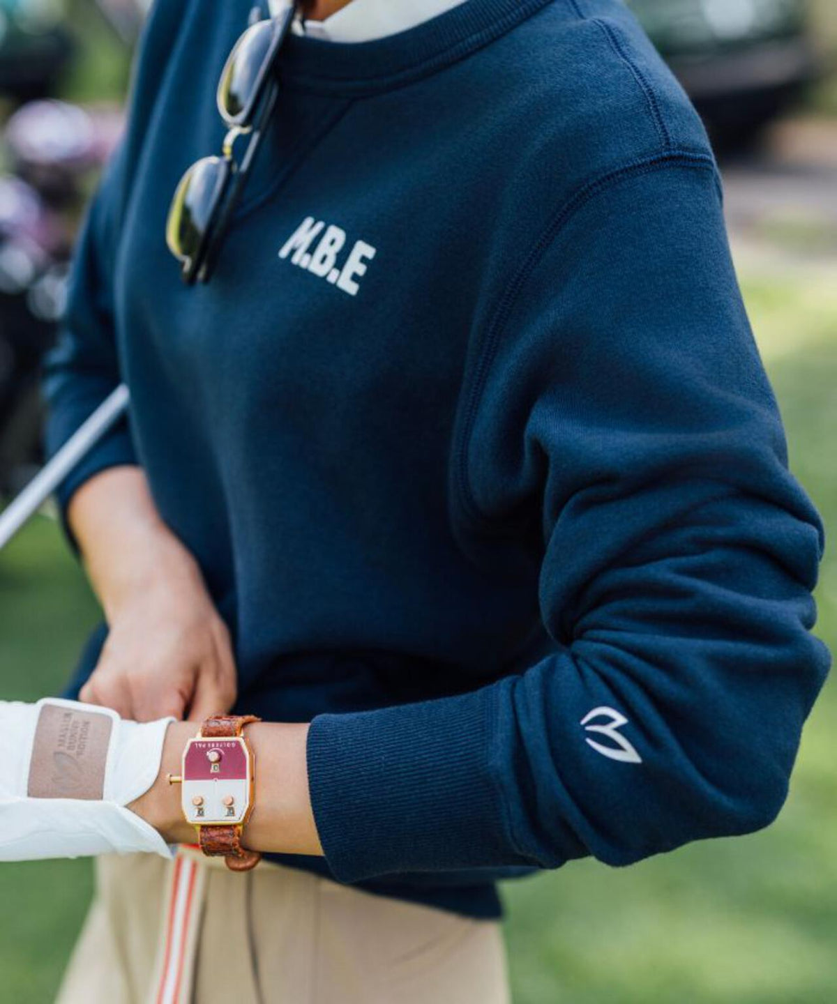 [VINTAGE CASUAL]ビンテージスワギークルーネックスウェットプルオーバー (WOMENS)