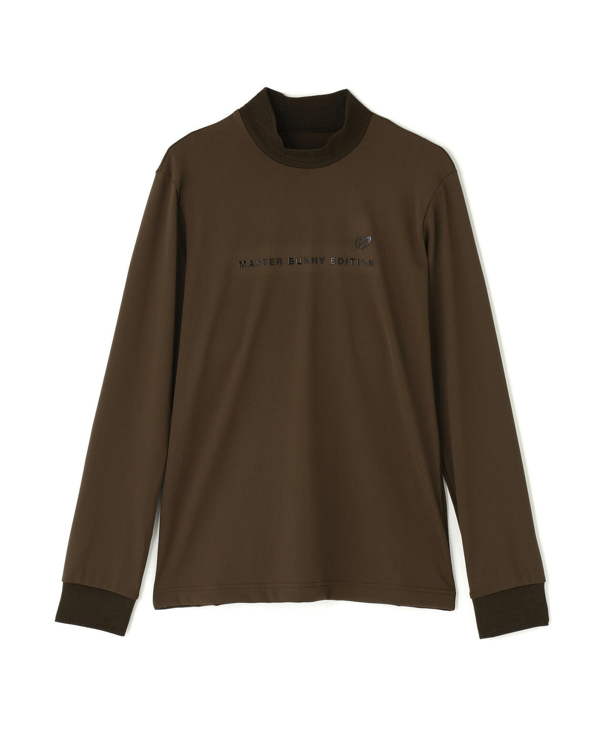 トリコットメッシュ長袖ハイネックカットソー (WOMENS)