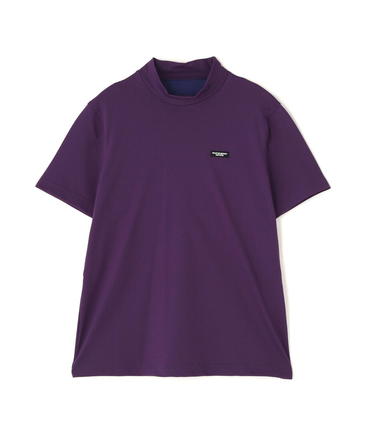 トリコットメッシュ半袖ハイネックカットソー (WOMENS)