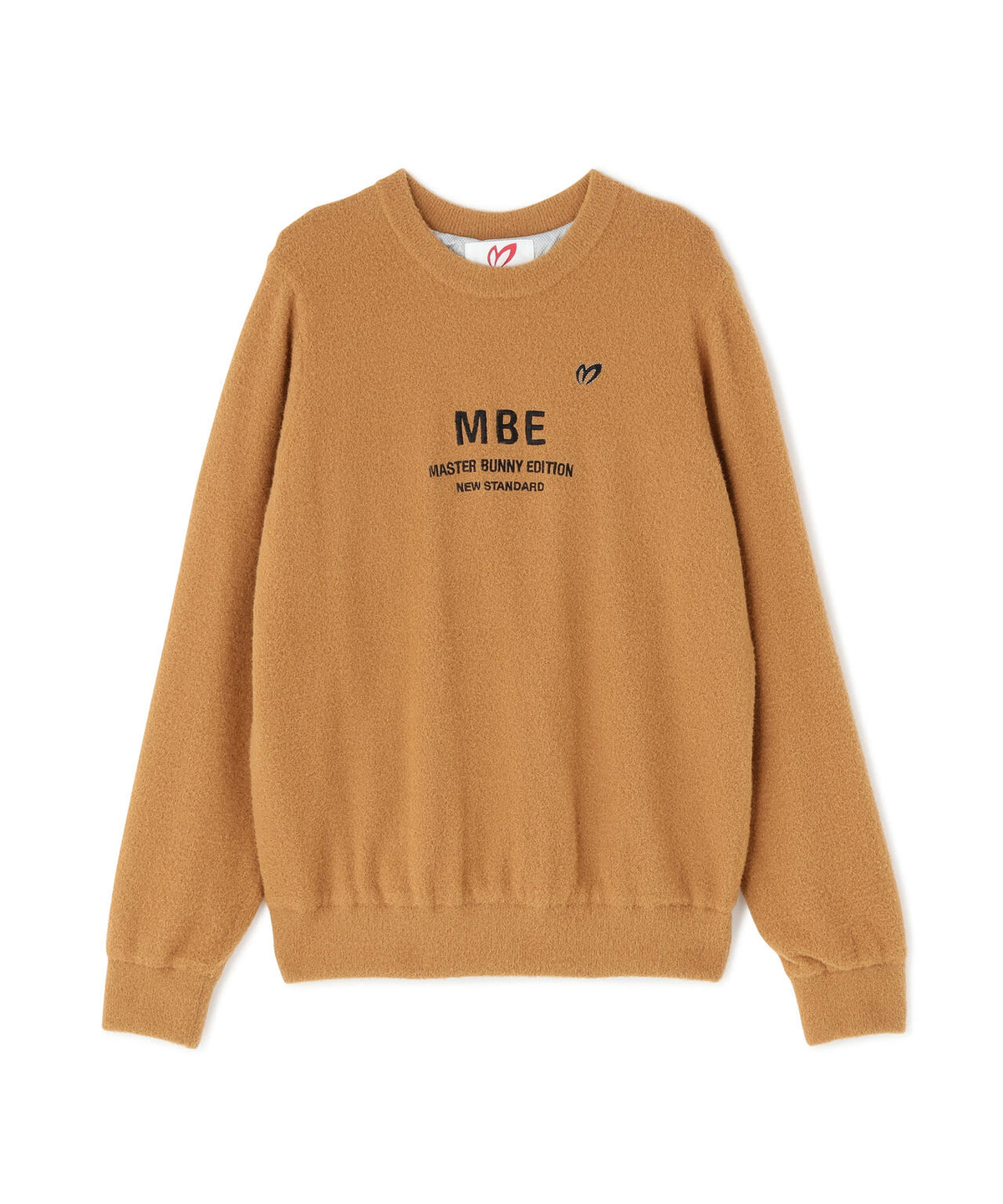 ナイロンフェザーニットクルーネックプルオーバー (WOMENS)