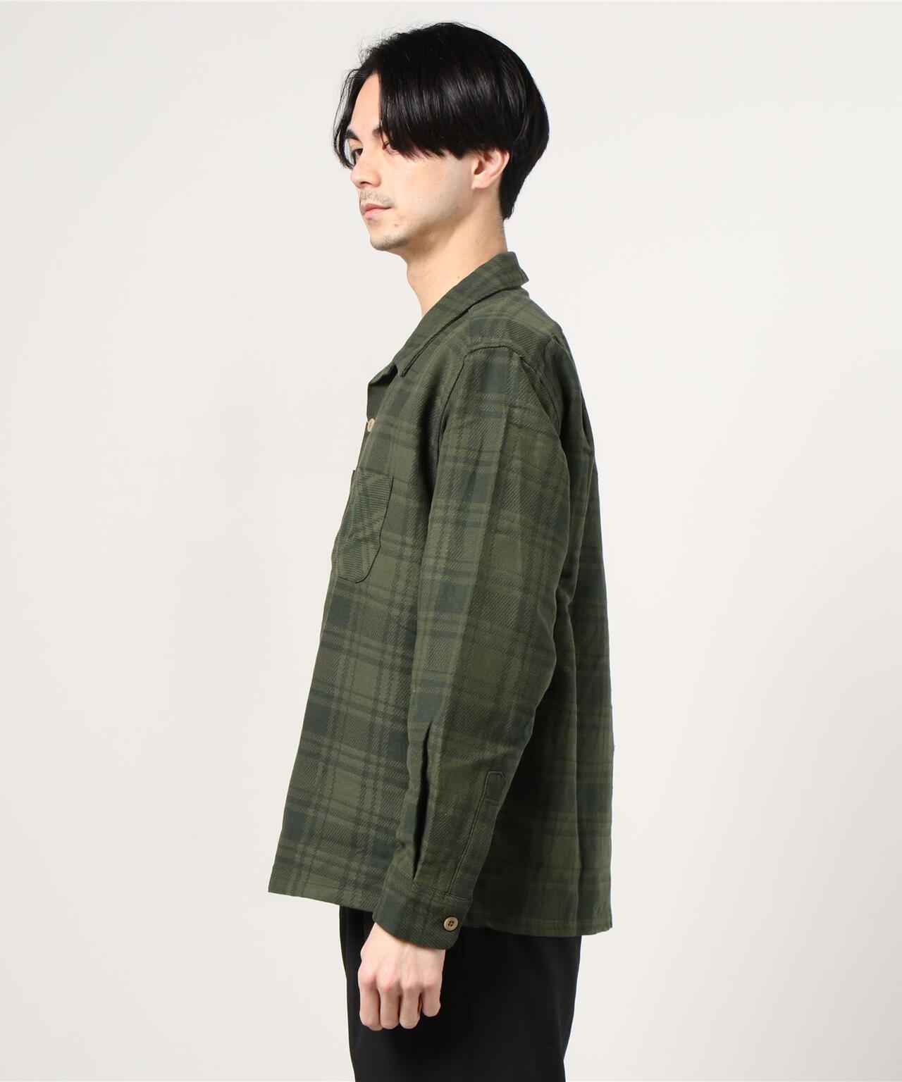 MANASTASH/マナスタッシュ  DOBBY  OPEN COLLAR SHIRT