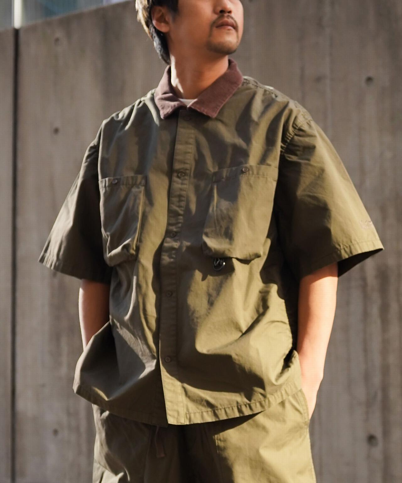 MANASTASH/マナスタッシュ　MS WORK SHIRT　MSワークシャツ