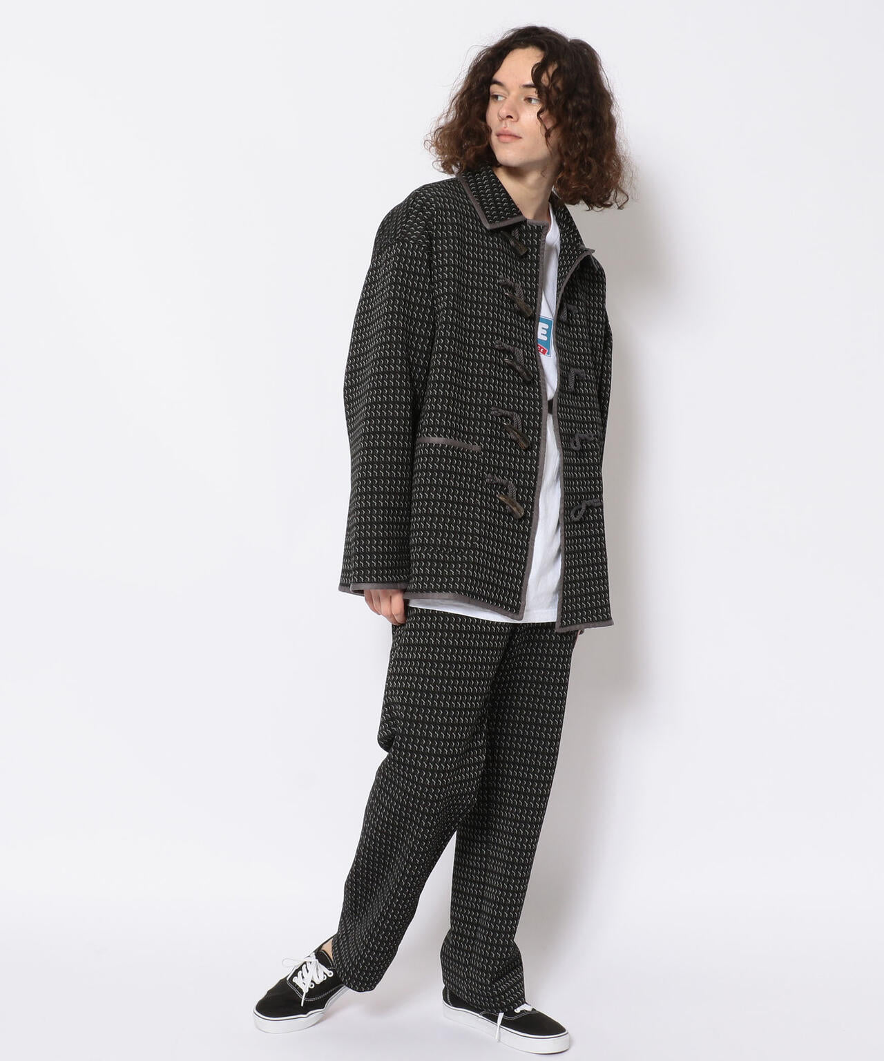 TUITACI / ツイタチ　SMOKING S JQDKNIT BLOUSON