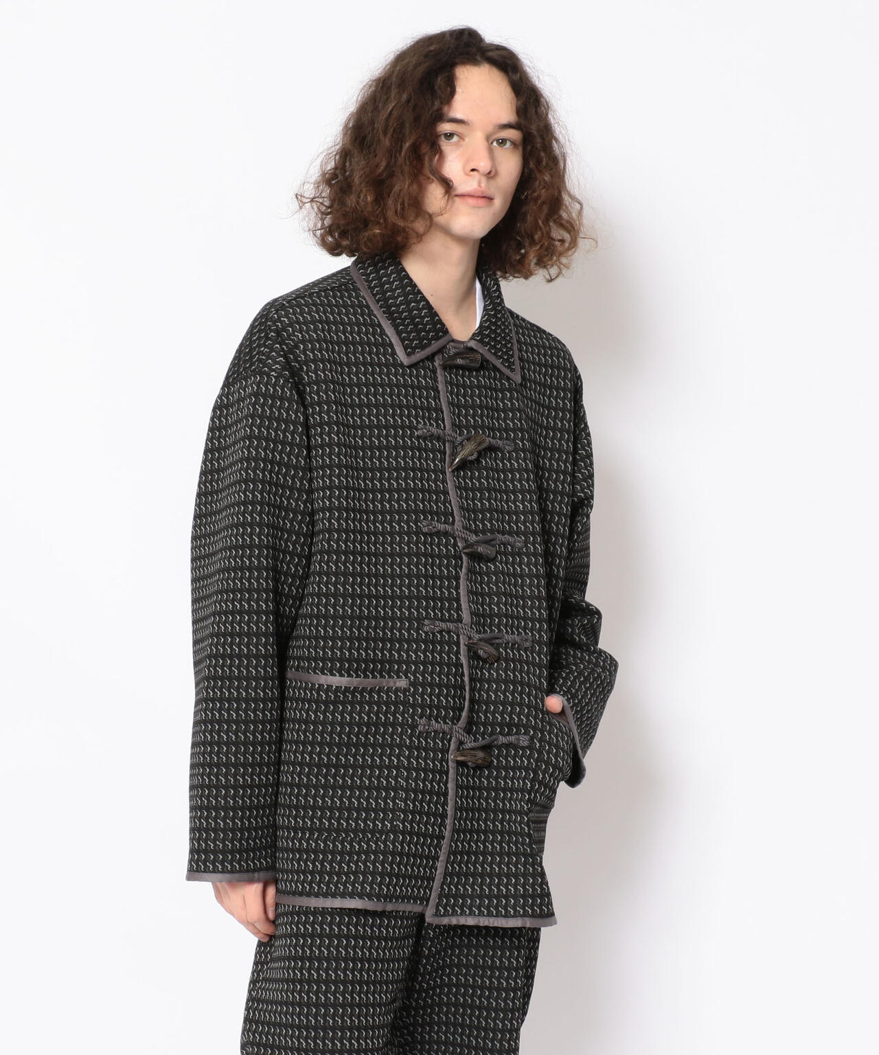 TUITACI / ツイタチ　SMOKING S JQDKNIT BLOUSON