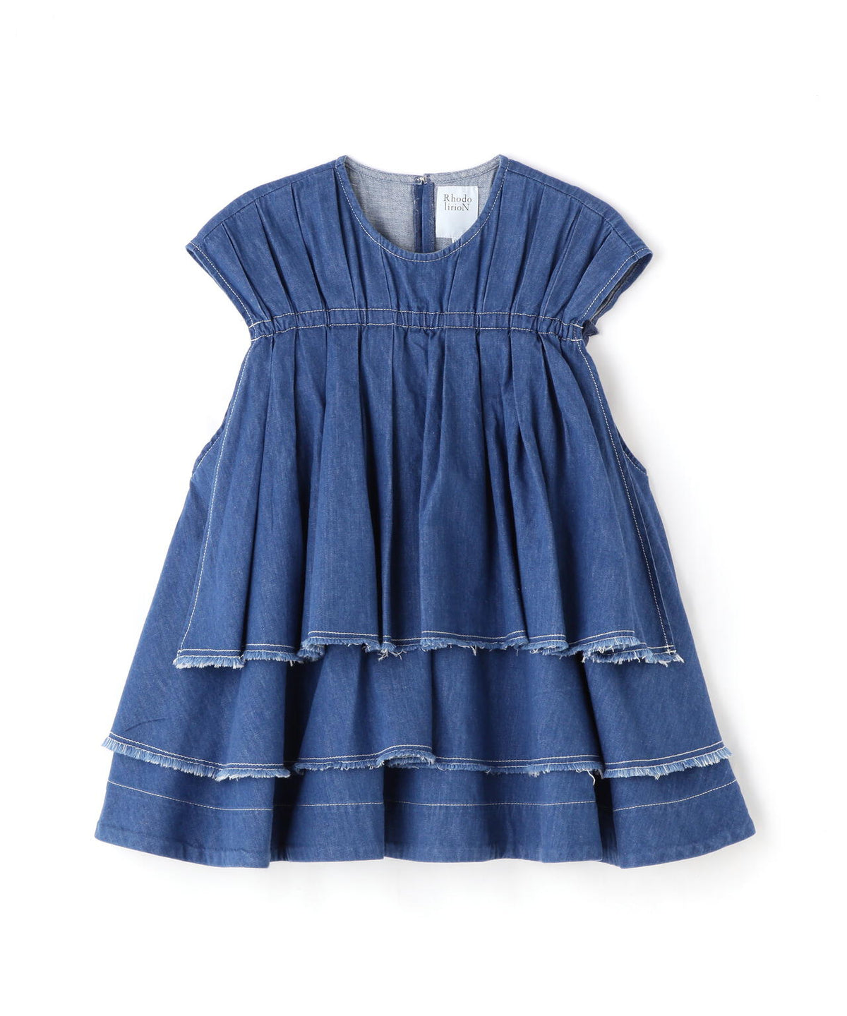 RHODOLIRION/ロドリリオン　FRILL TOPS DENIM