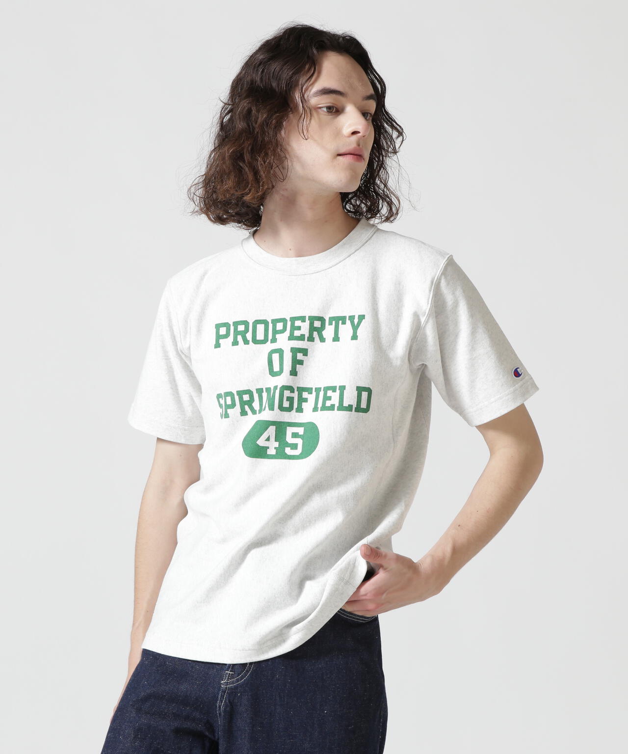Champion/チャンピオン　REVERSE WEAVE SHORT SLEEVE T-SHIRT