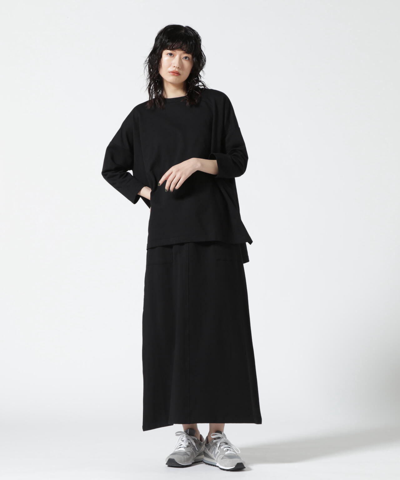 MANASTASH/マナスタッシュ　フレンチテリーワイドプルオーバー