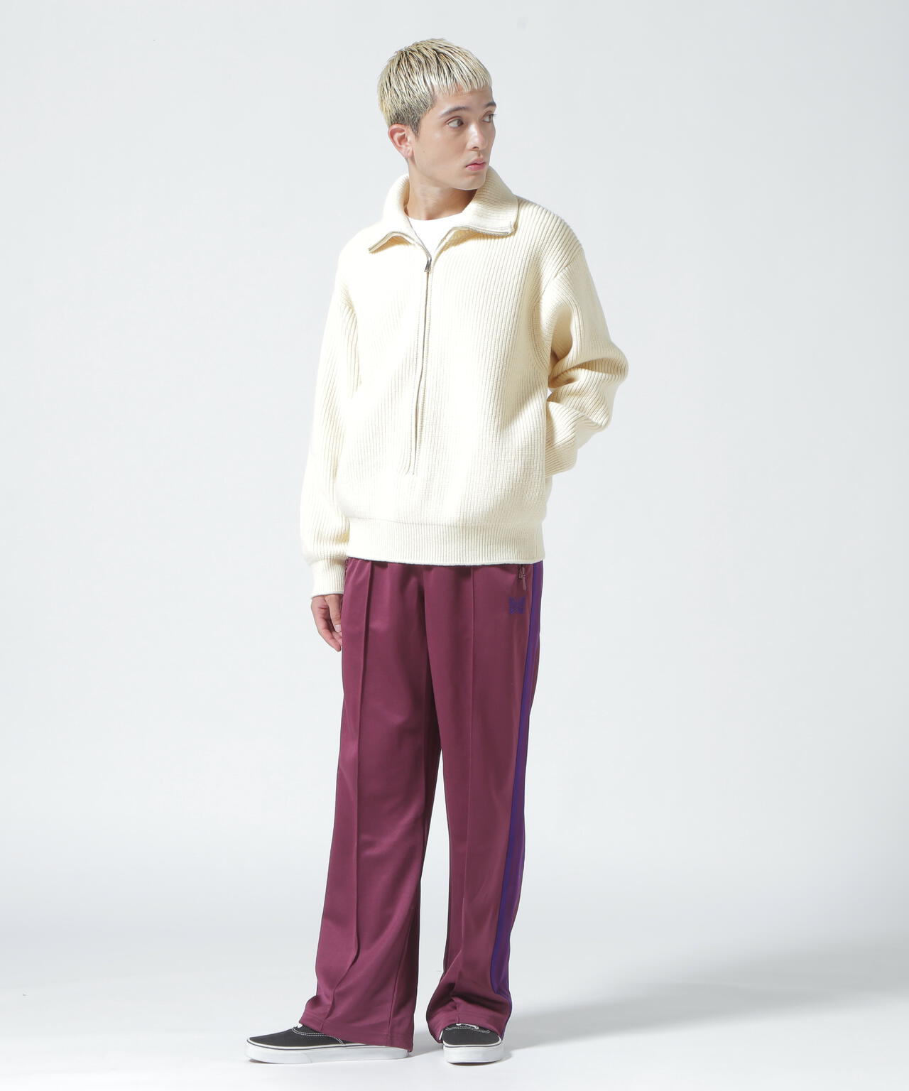 Needles/ニードルズ　TRACK PANT - POLY SMOOTH