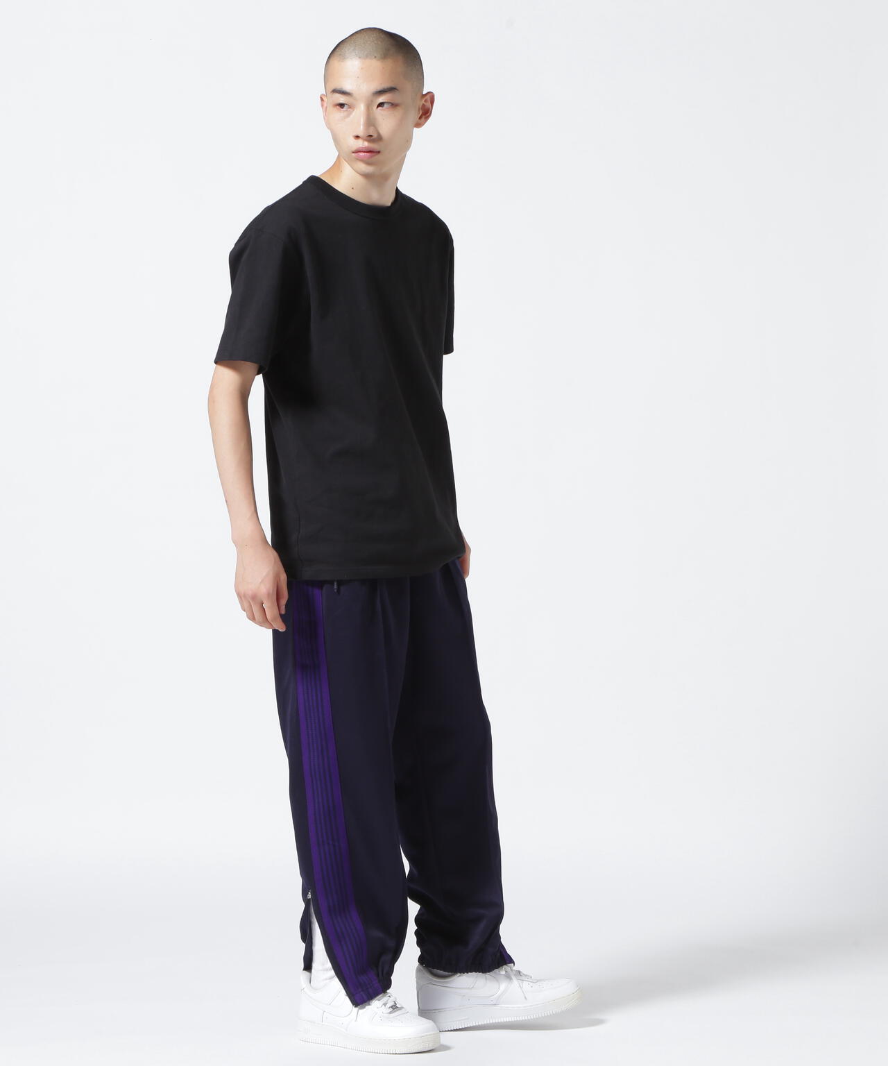 Needles/ニードルズ　Zipped Track Pant - Poly Smooth