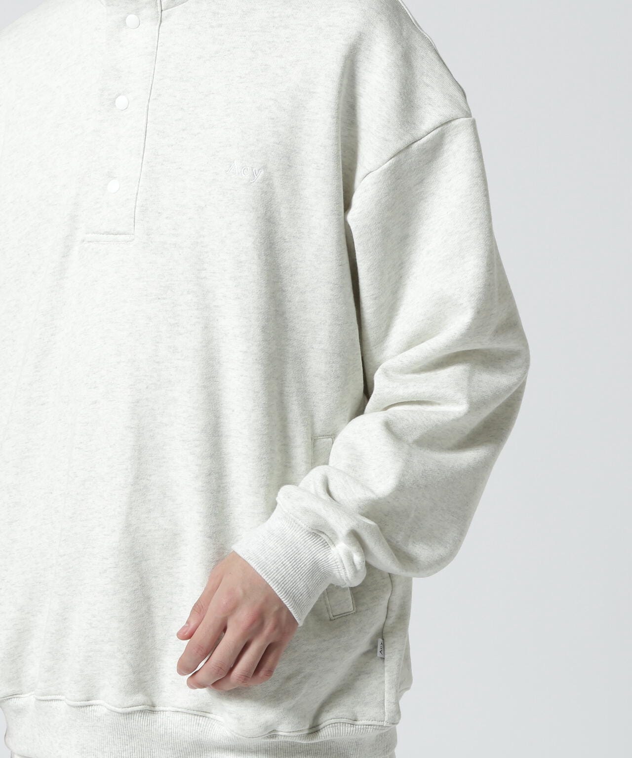 Acy /エーシー　HI NECK SWEAT