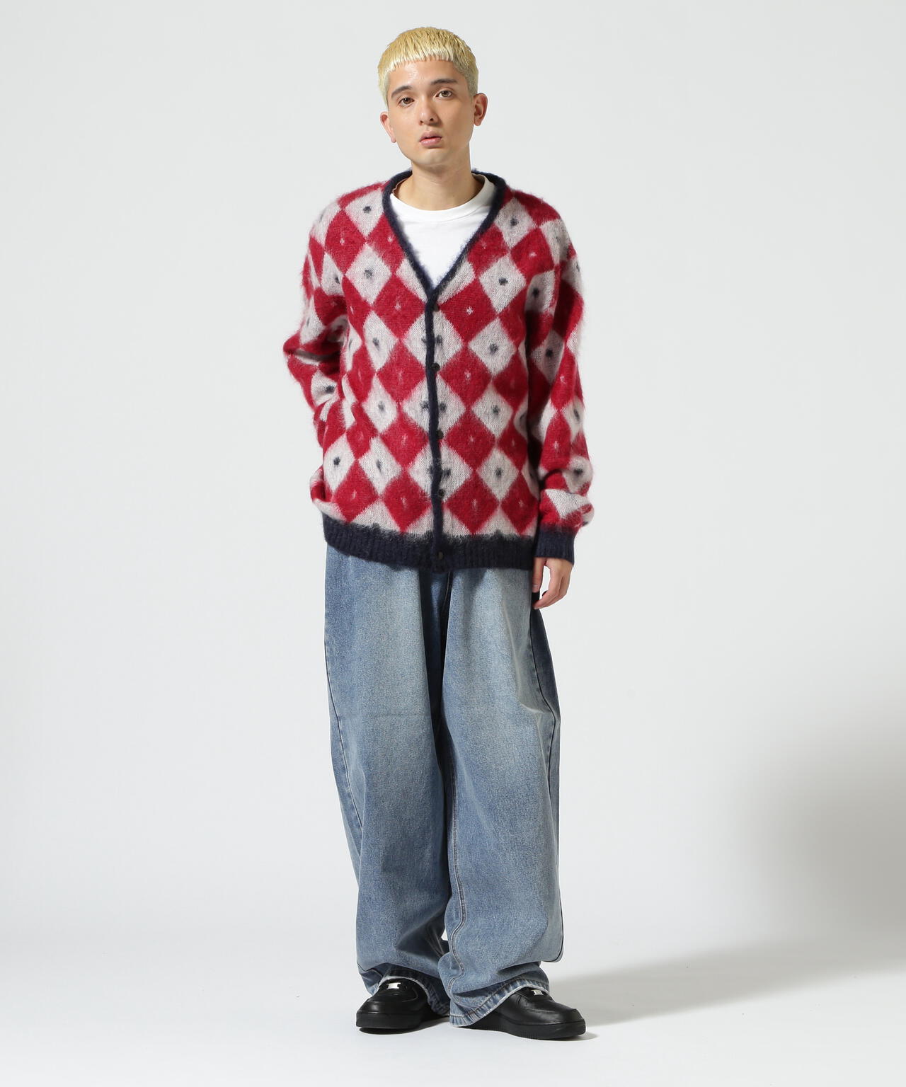 Needles/ニードルズ　Mohair Cardigan - Diamond