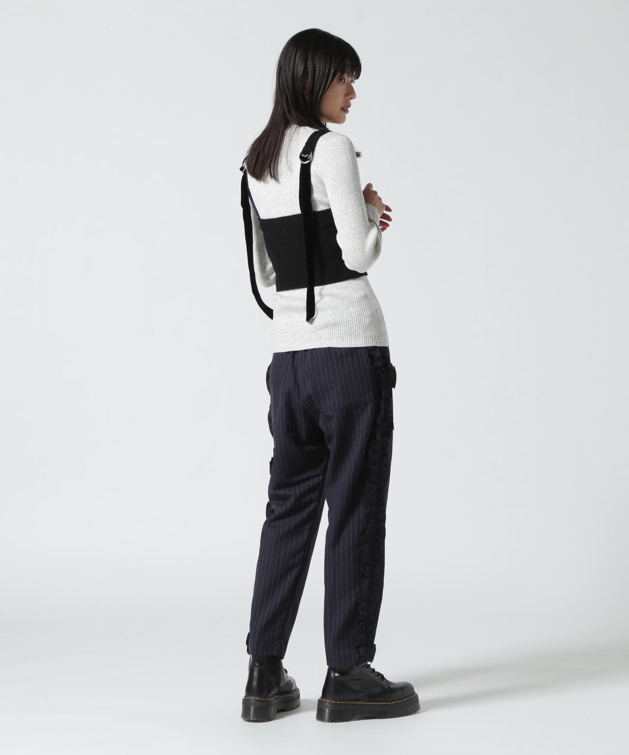 RHODOLIRION/ロドリリオン　BOILED WOOL KNIT CAMISOLE