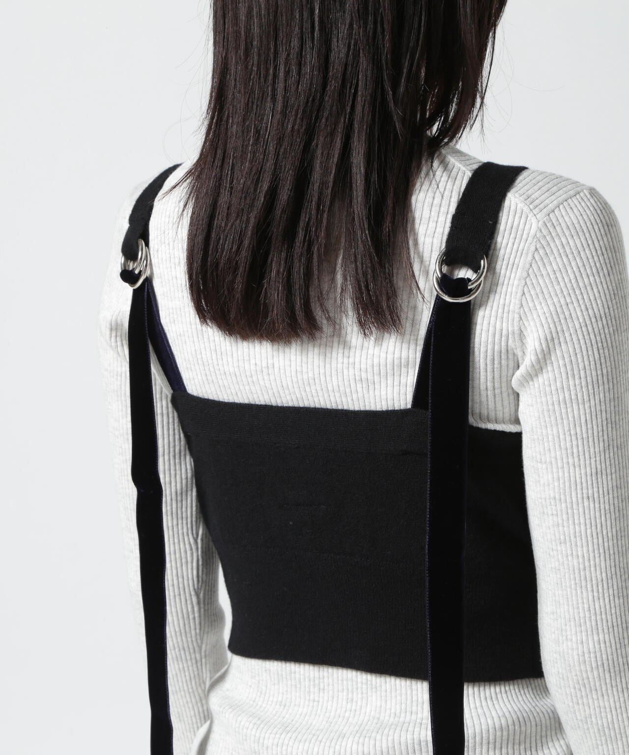 RHODOLIRION/ロドリリオン　BOILED WOOL KNIT CAMISOLE