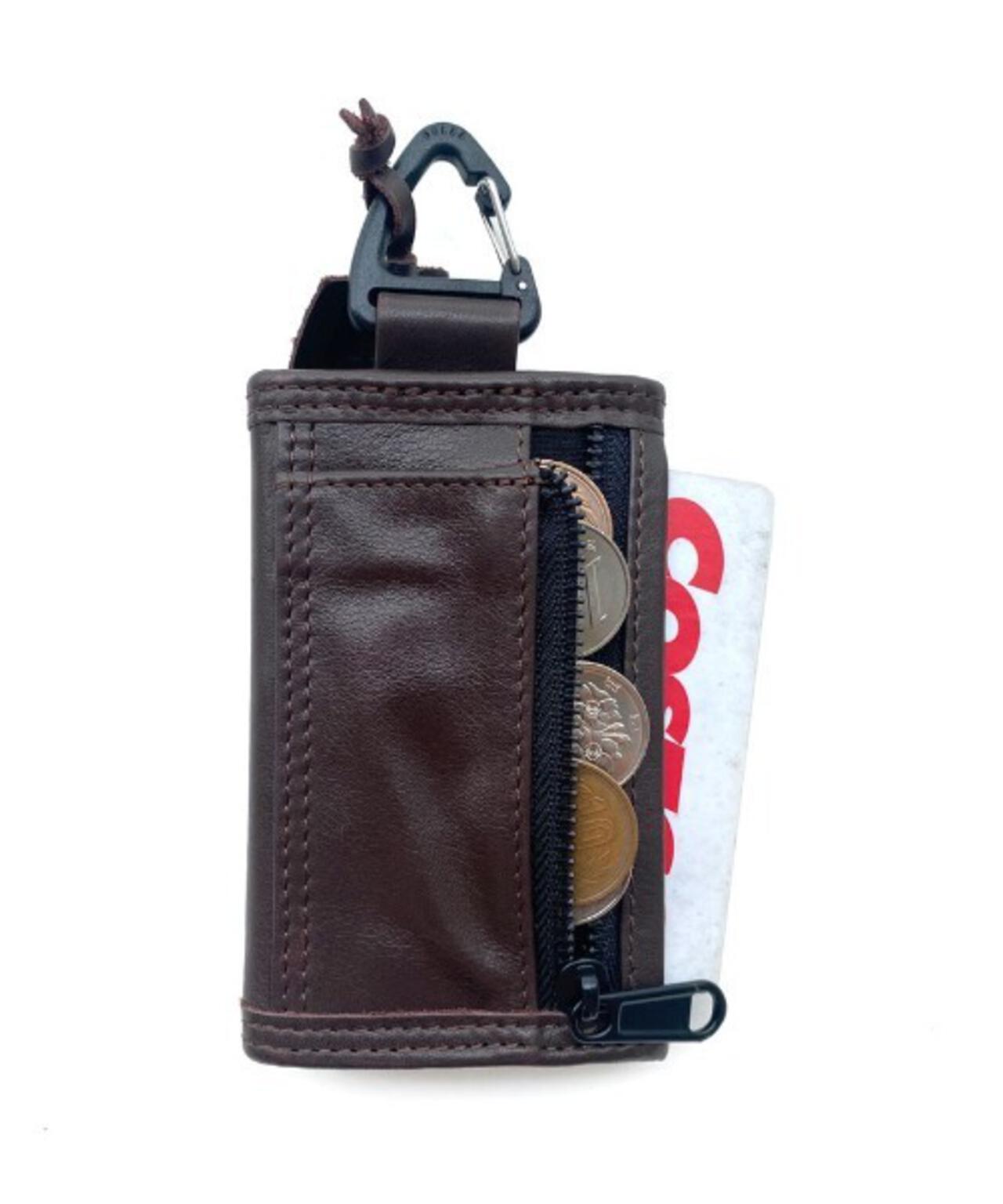 PACKING/パッキング　LEATHER COMPACT WALLET PA-028
