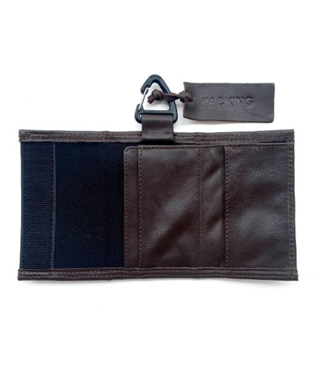PACKING/パッキング　LEATHER COMPACT WALLET PA-028