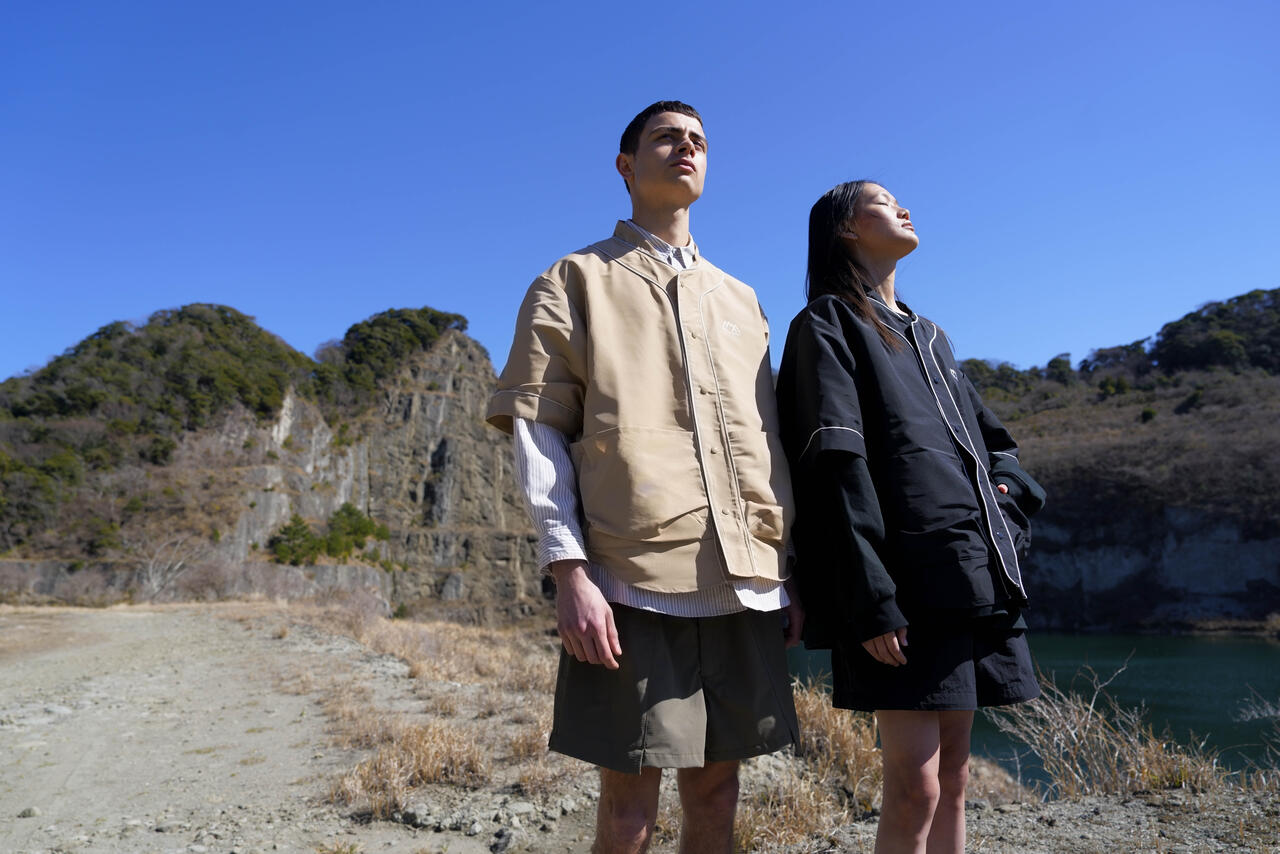 CMF OUTDOOR GARMENT  別注MILITARY BB SS SHIRT