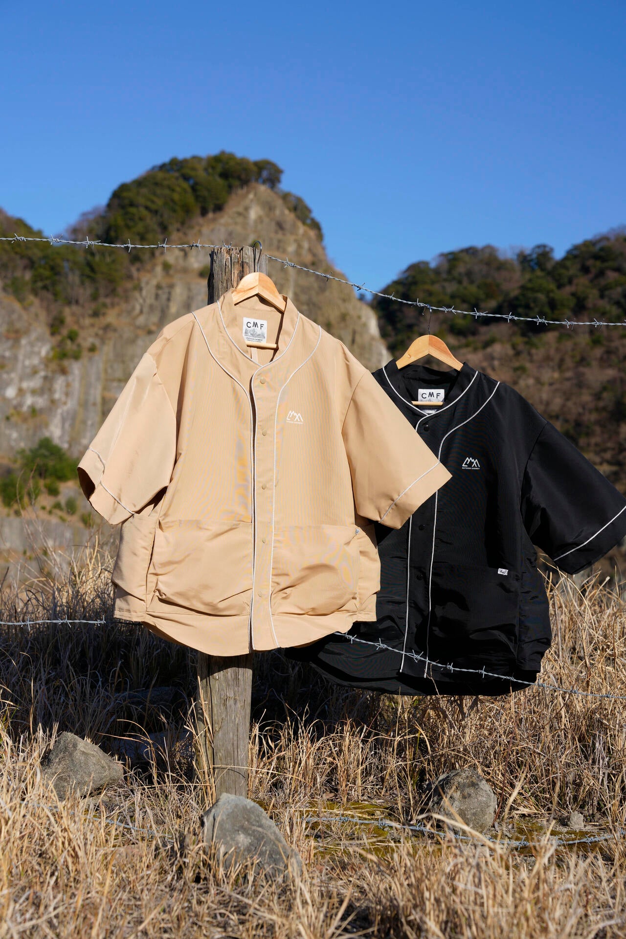 CMF OUTDOOR GARMENT  別注MILITARY BB SS SHIRT