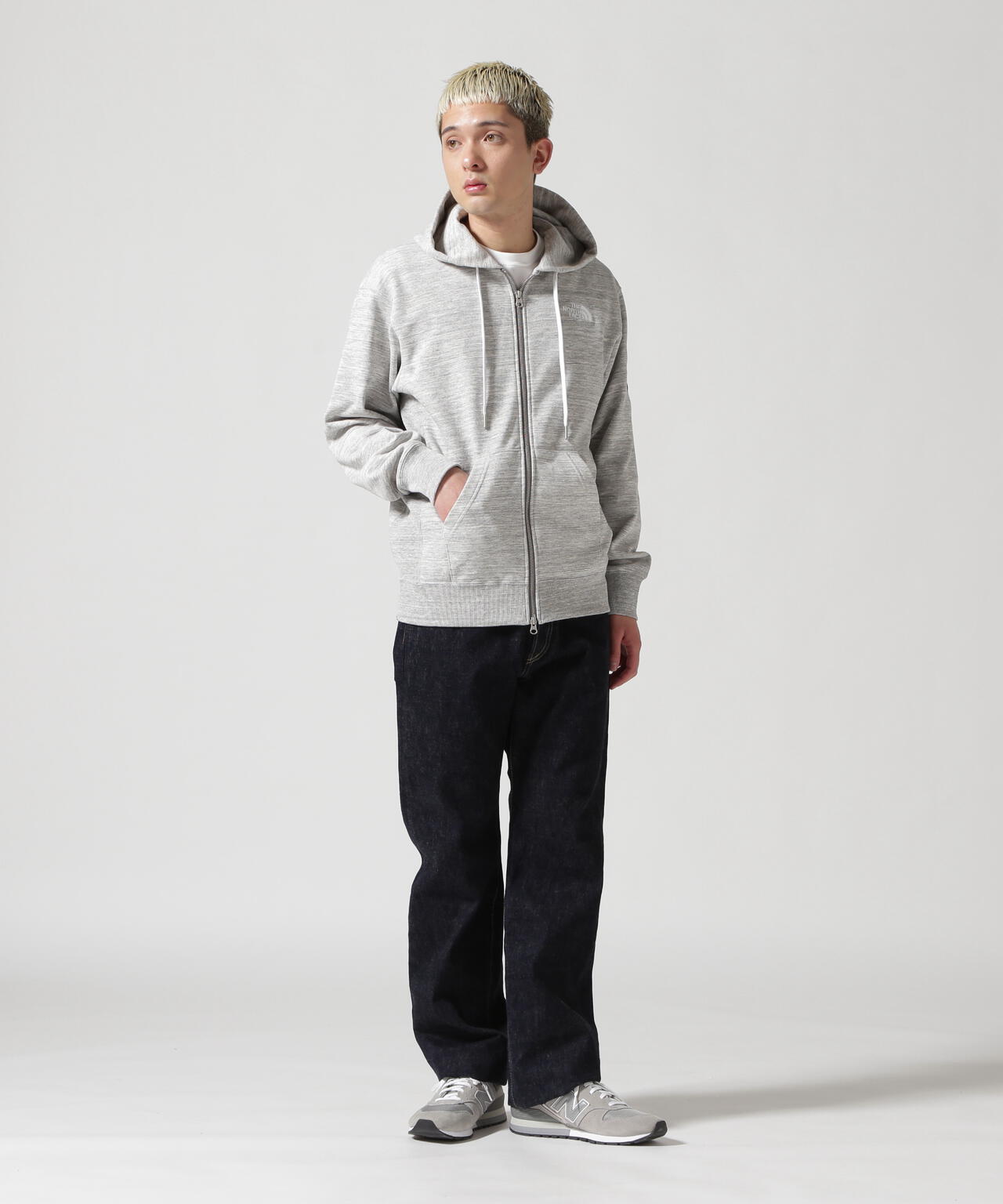 THE NORTH FACE/ザ・ノース・フェイス　Square Logo Full Zip