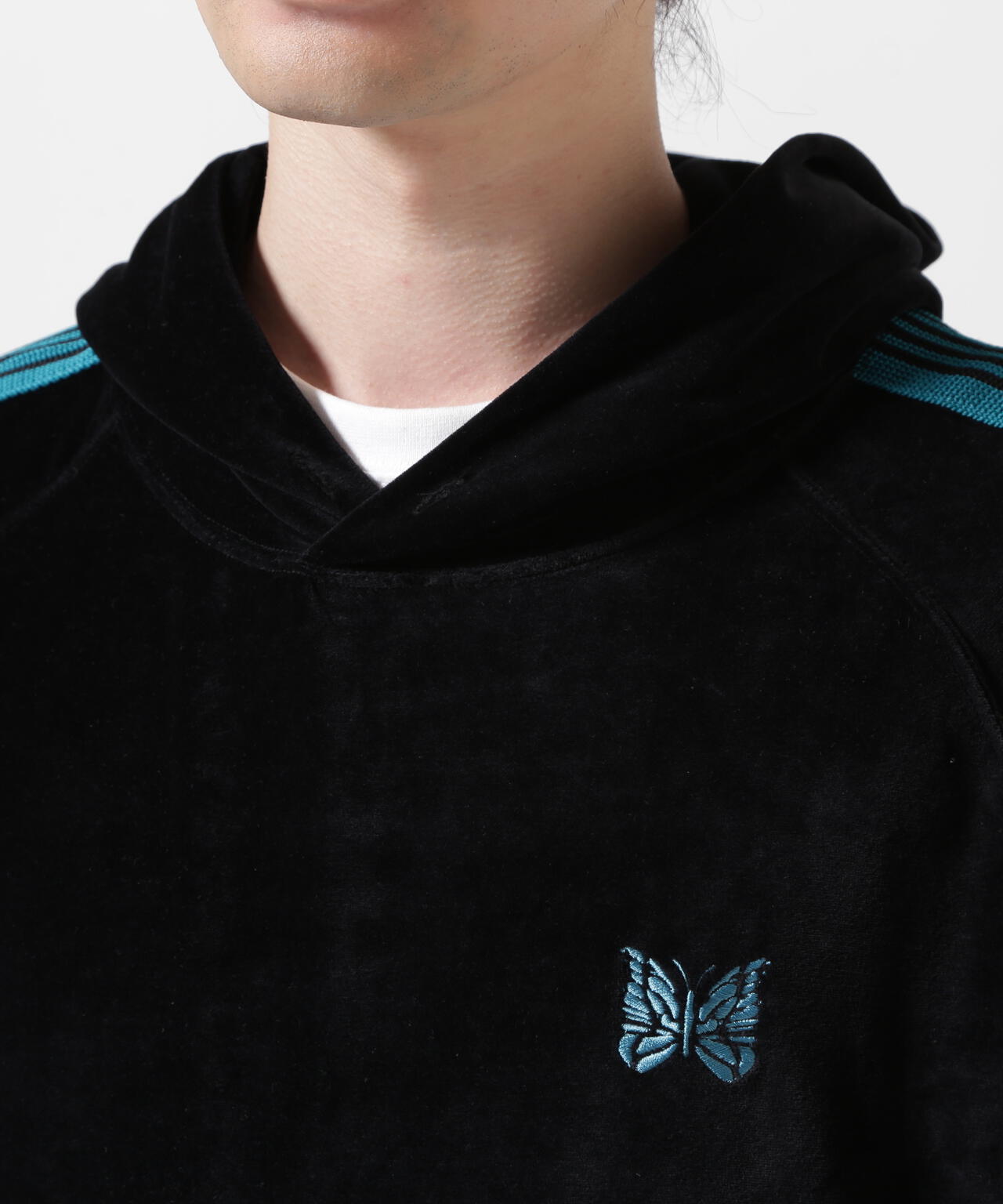 Needles/ニードルズ　TRACK HOODY - C/PE VELOUR