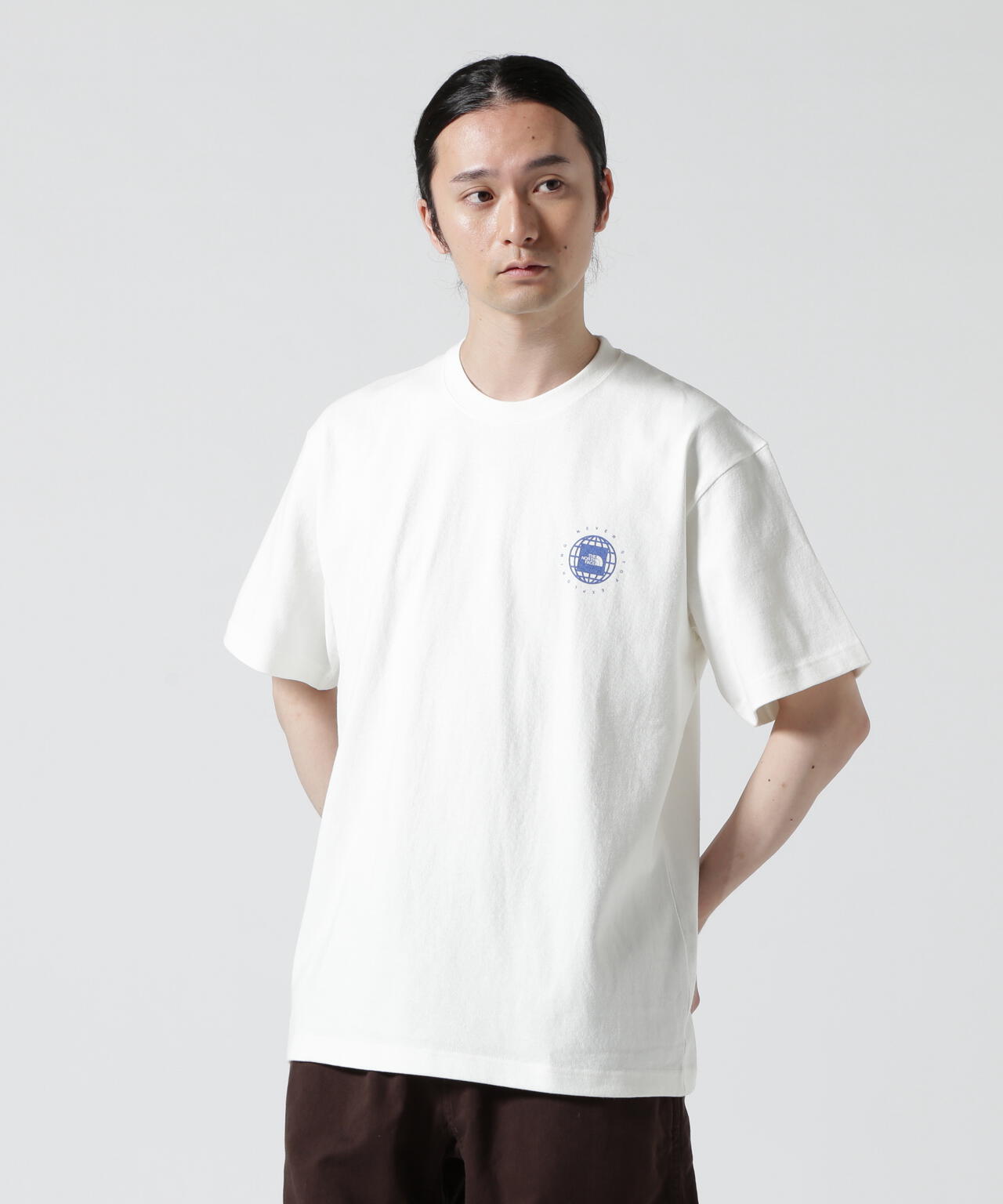 THE NORTH FACE/ザ・ノース・フェイス S/S GEO Square Logo Tee