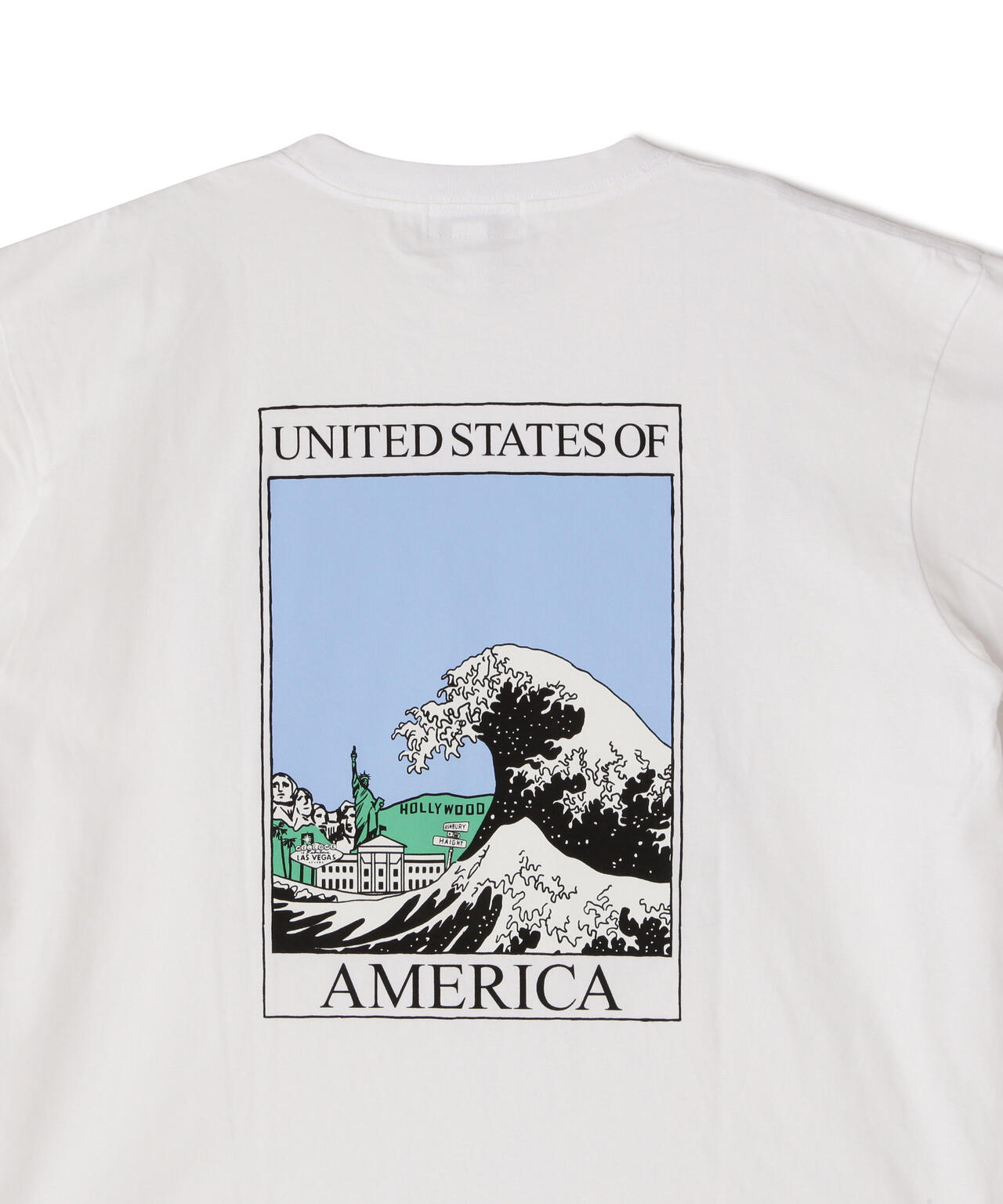 ILL ONE EIGHTY/イルワンエイティ 別注AMERICAN WAVE T-SHIRT
