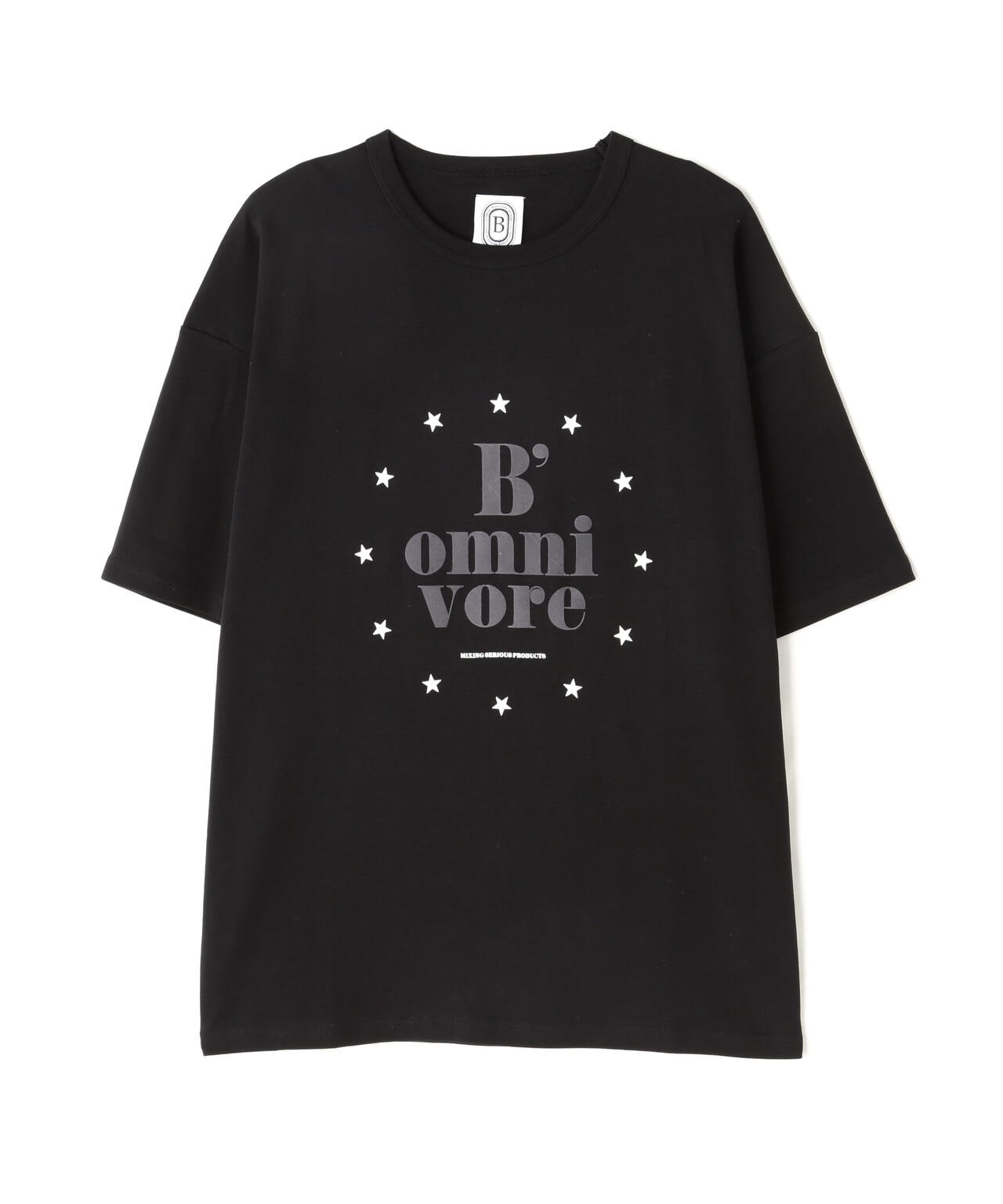 B omnivore/ビーオムニボー  STAR S/S Tee
