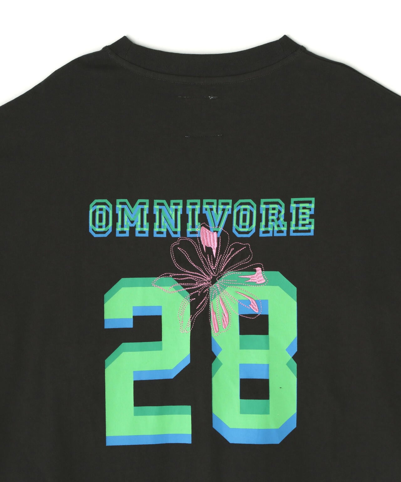 B omnivore/ビーオムニボー NUMBER S/S TEE