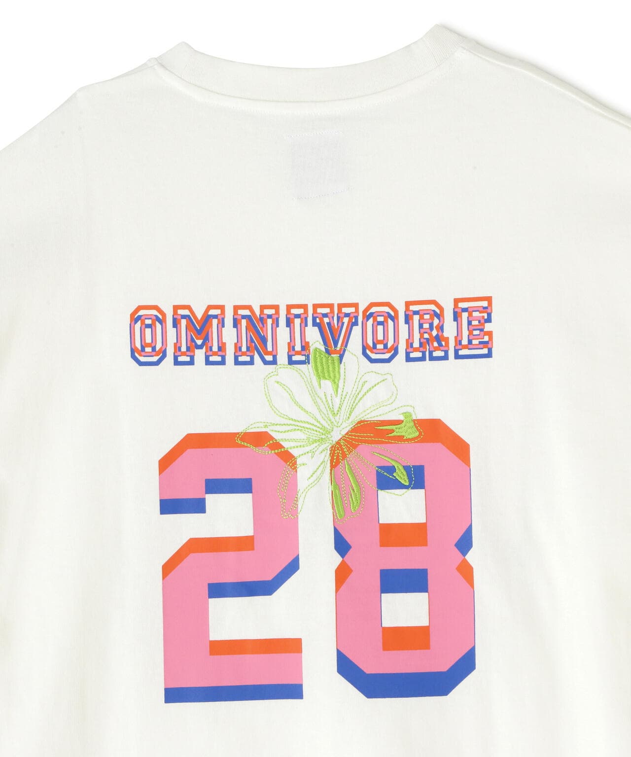 B omnivore/ビーオムニボー NUMBER S/S TEE