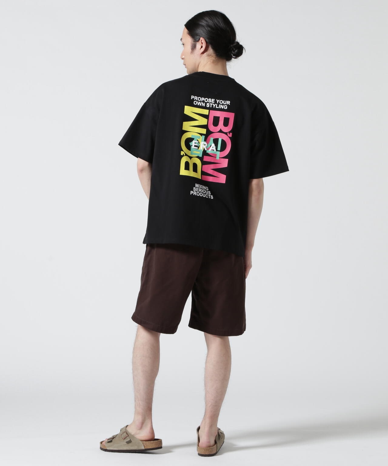 B omnivore/ビーオムニボー OMNIVORE S/S TEE
