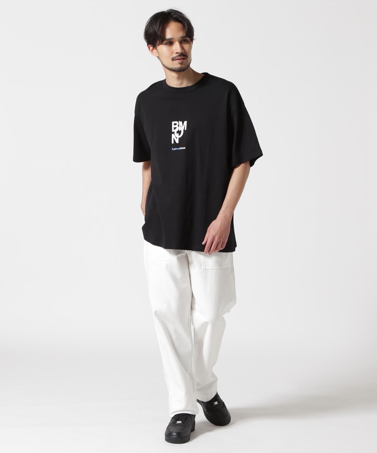 B omnivore/ビーオムニボー  BMN S/S Tee