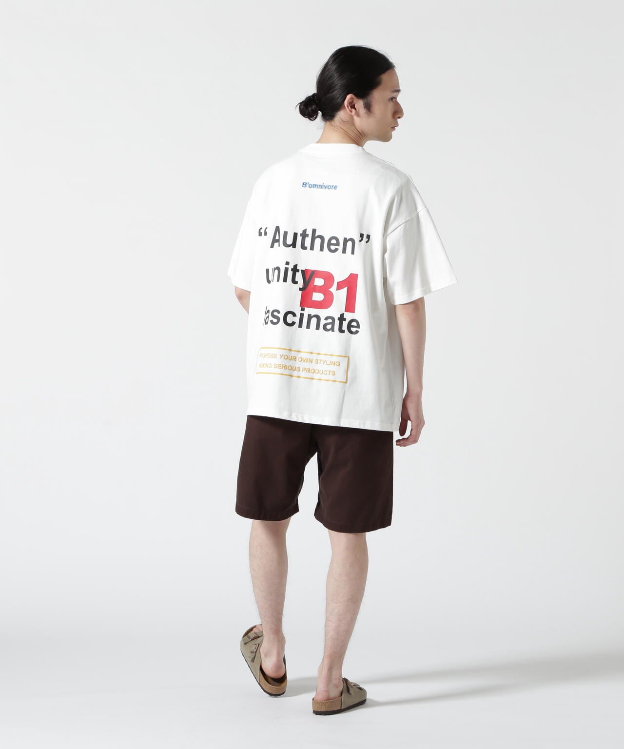 B omnivore/ビーオムニボー  B1 S/S TEE
