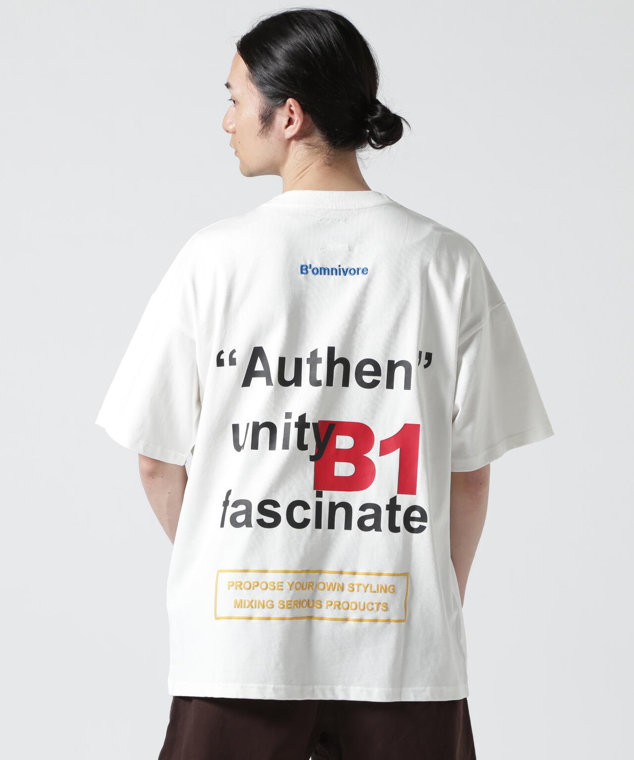 B omnivore/ビーオムニボー  B1 S/S TEE