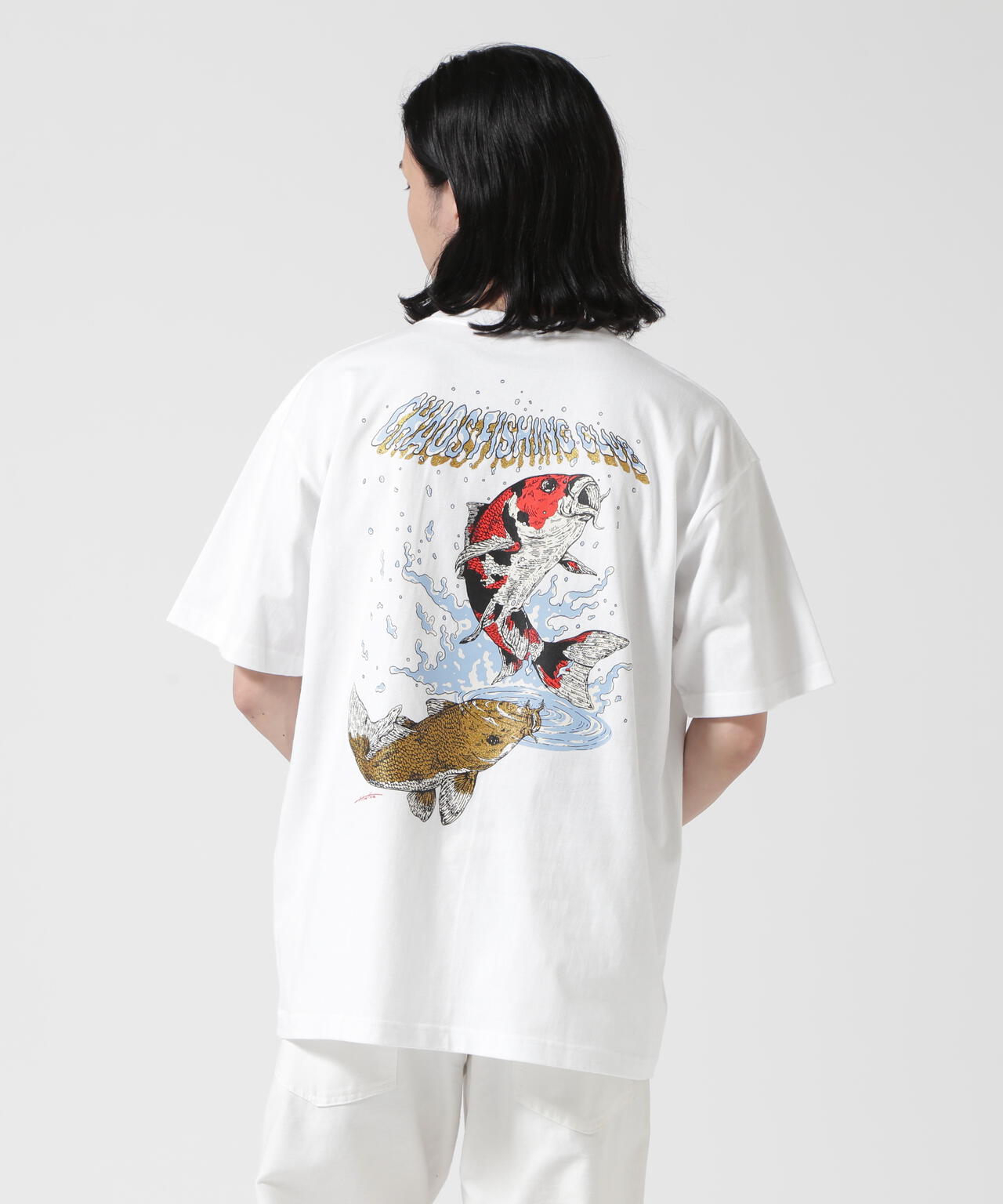Chaos Fishing Club NISHIKI CREW NECK T-SHIRT