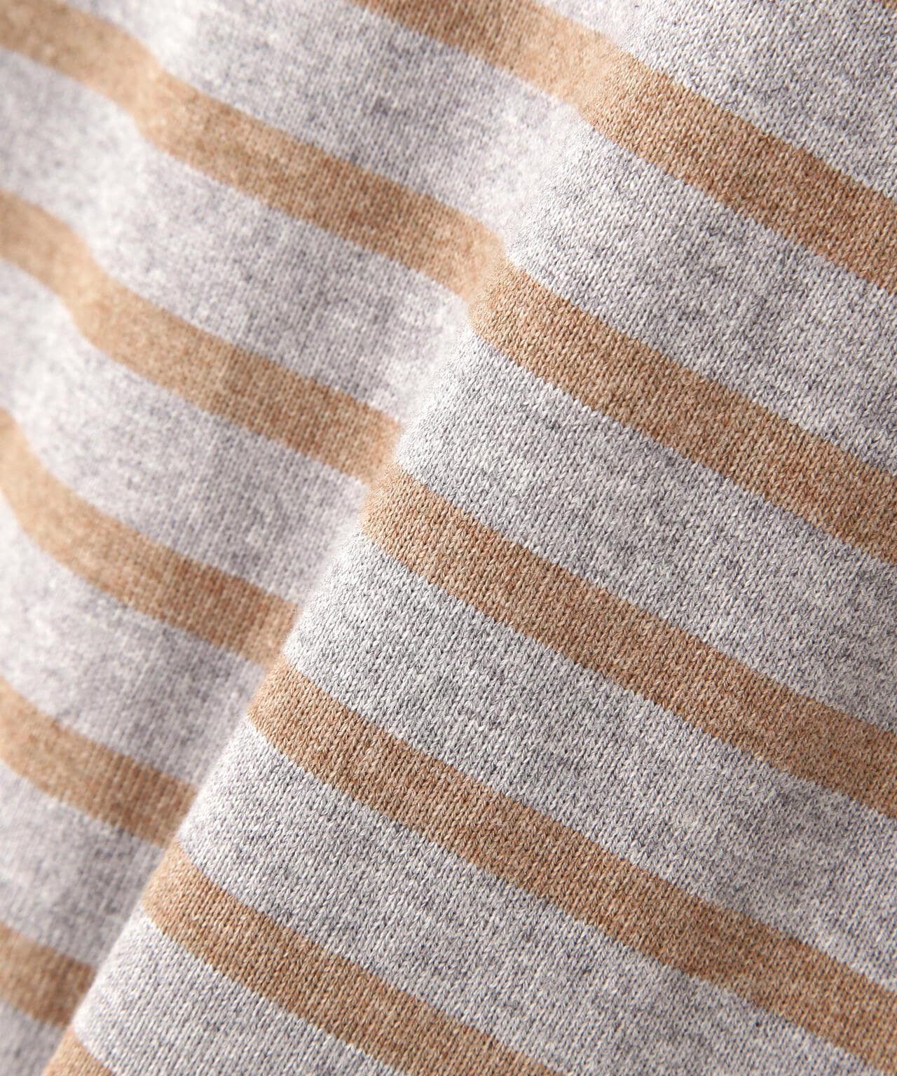 SOGLIA/ソリア　OPEN END BORDER TEE リンガーボーダーＴ