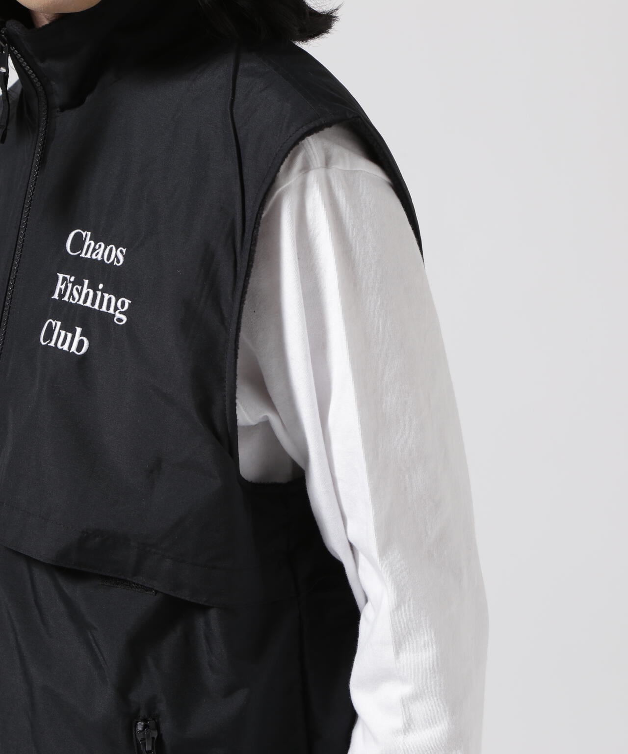 Chaos Fishing Club×BEAVER EXCLUSIVE REVERSIBLE VEST