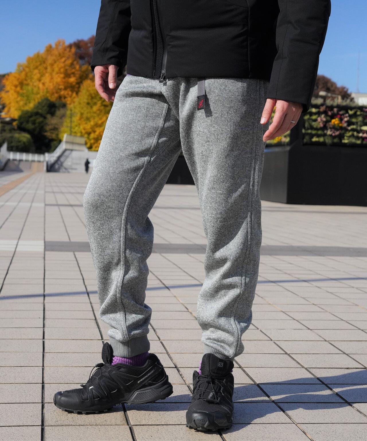 GRAMICCI/グラミチ  BONDING KNIT FLEECE NARROW RIB PANT