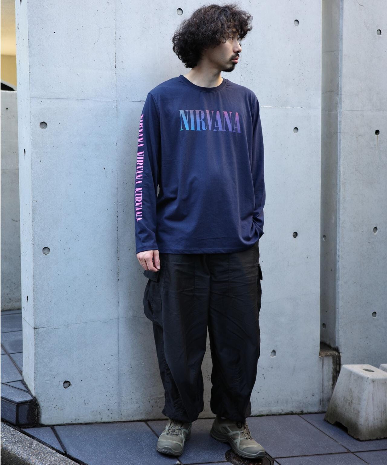 NIRVANA/ニルヴァーナ  ANGELIC GRADIENT L/S TEE　ロンT