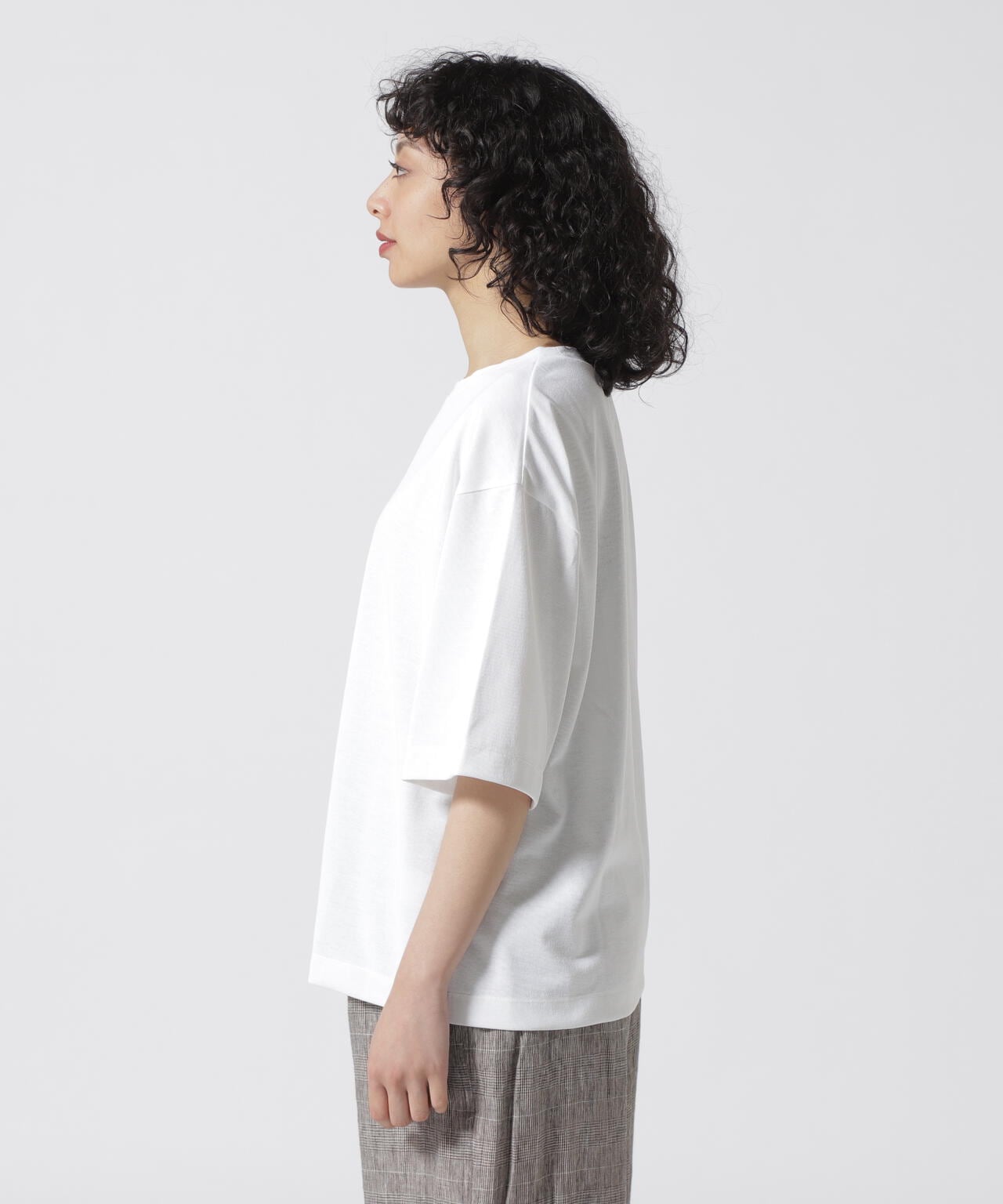 B omnivore/ビーオムニボー  18/1 TRY COOL 天竺Ｔシャツ