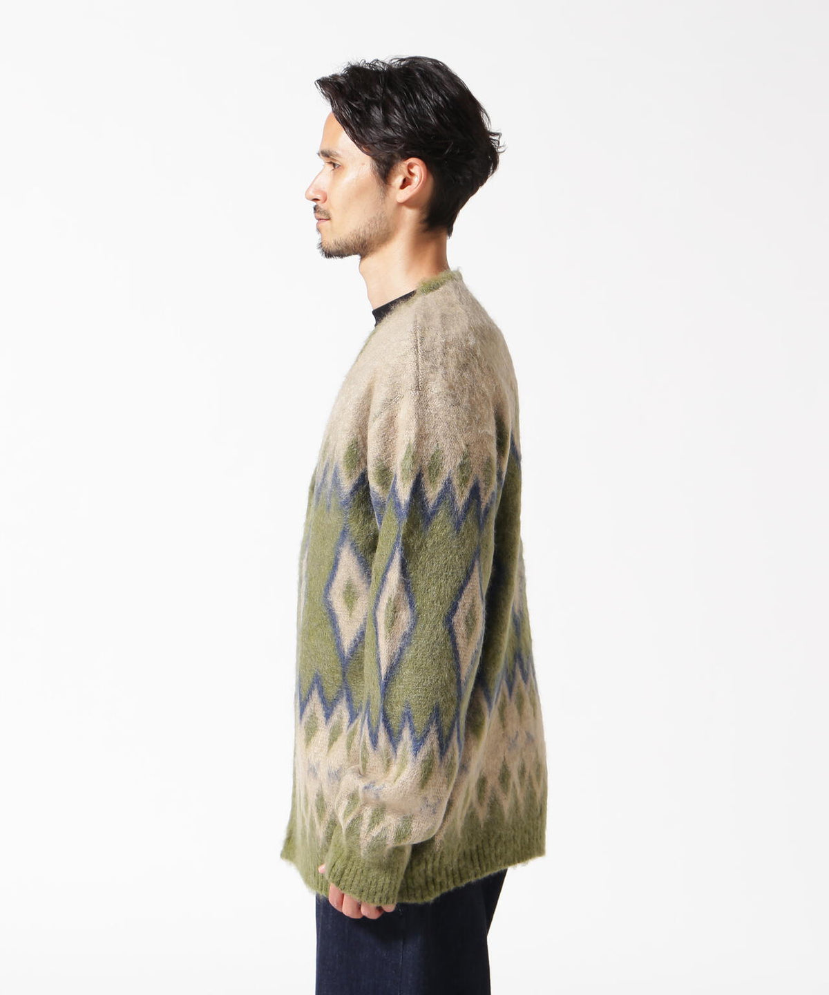 Needles/ニードルズ  Mohair Cardigan - Diamond