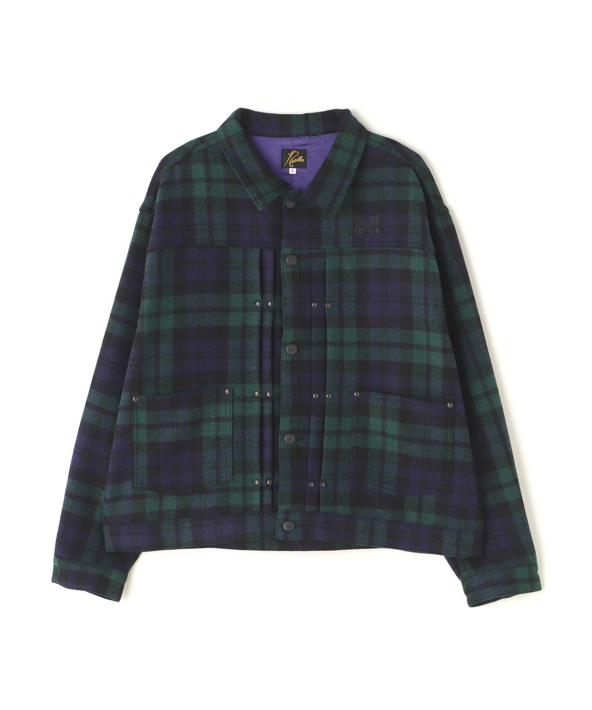 Needles/ニードルズ　別注MW Jean JK - Wool Tartan Plaid