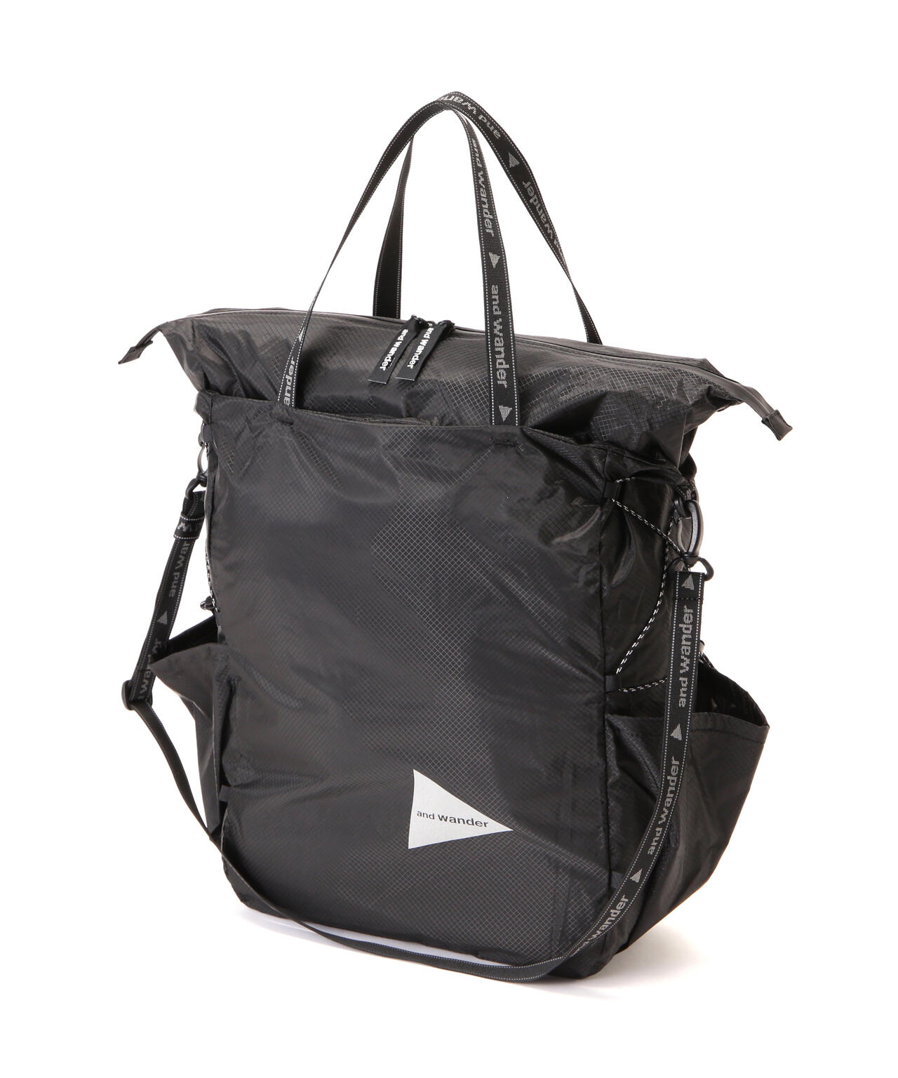 and wander/アンドワンダー  sil tote bag