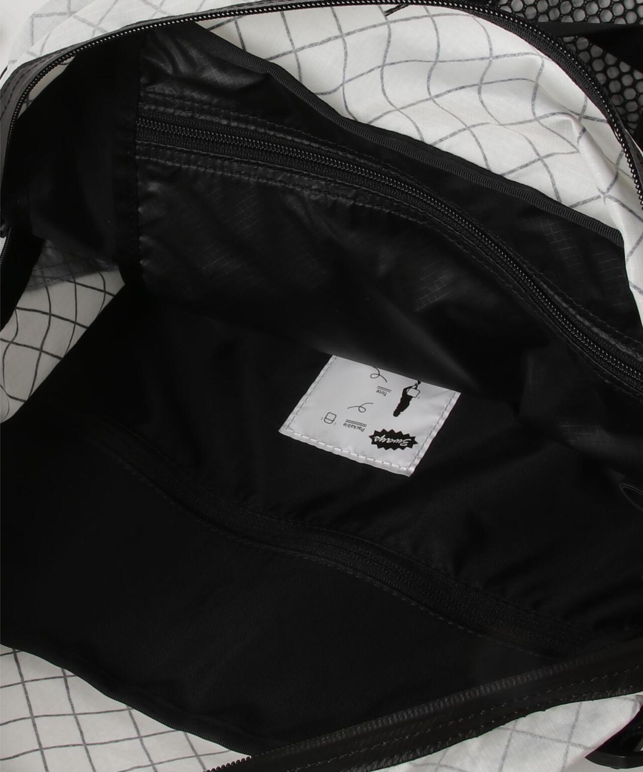and wander/アンドワンダー　ECOPAK 30L 3way tote bag